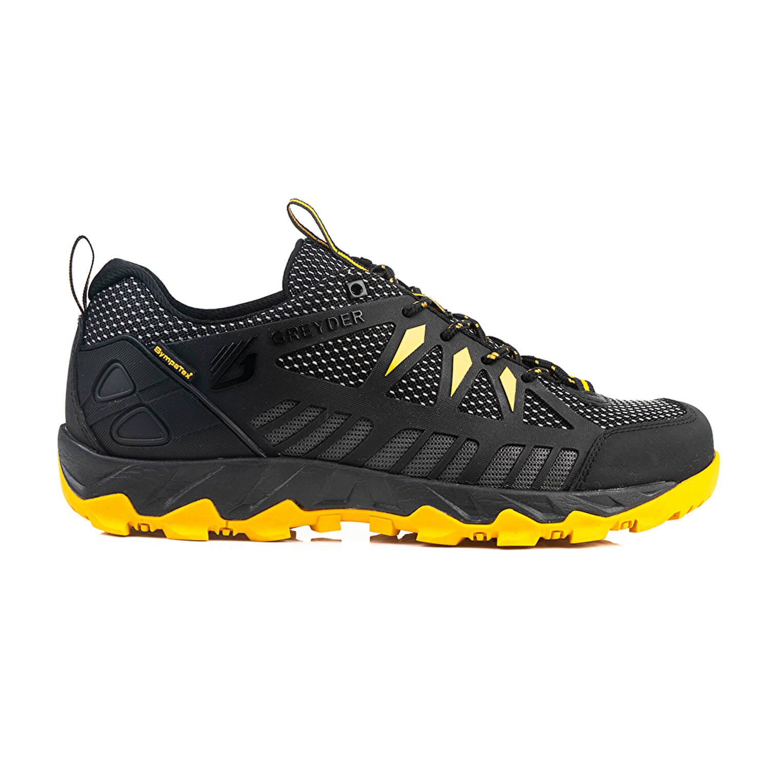 Erkek Siyah Sarı Su Geçirmez Ayakkabı 1K1GA00184-1