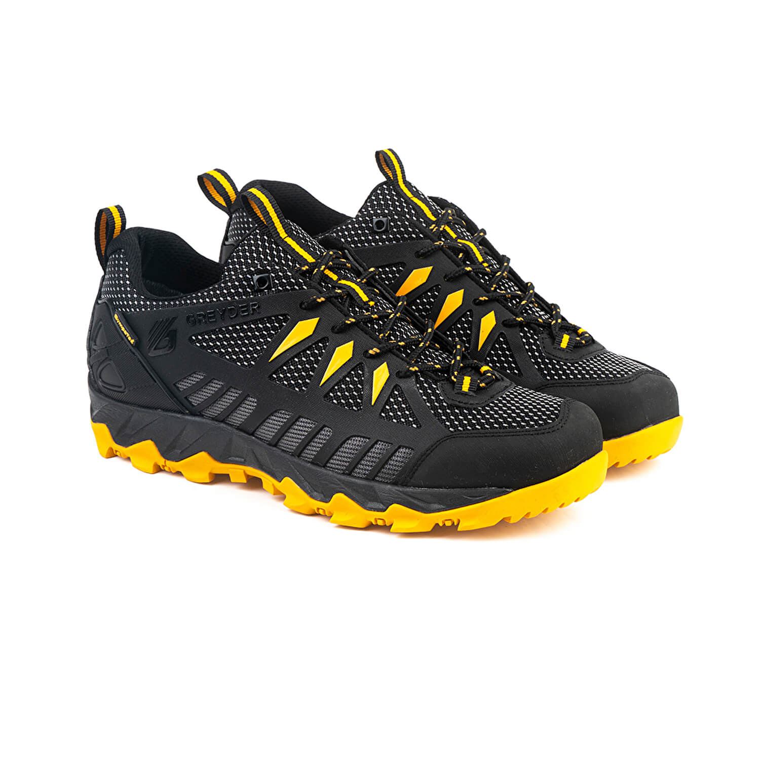 Erkek Siyah Sarı Su Geçirmez Ayakkabı 1K1GA00184-2