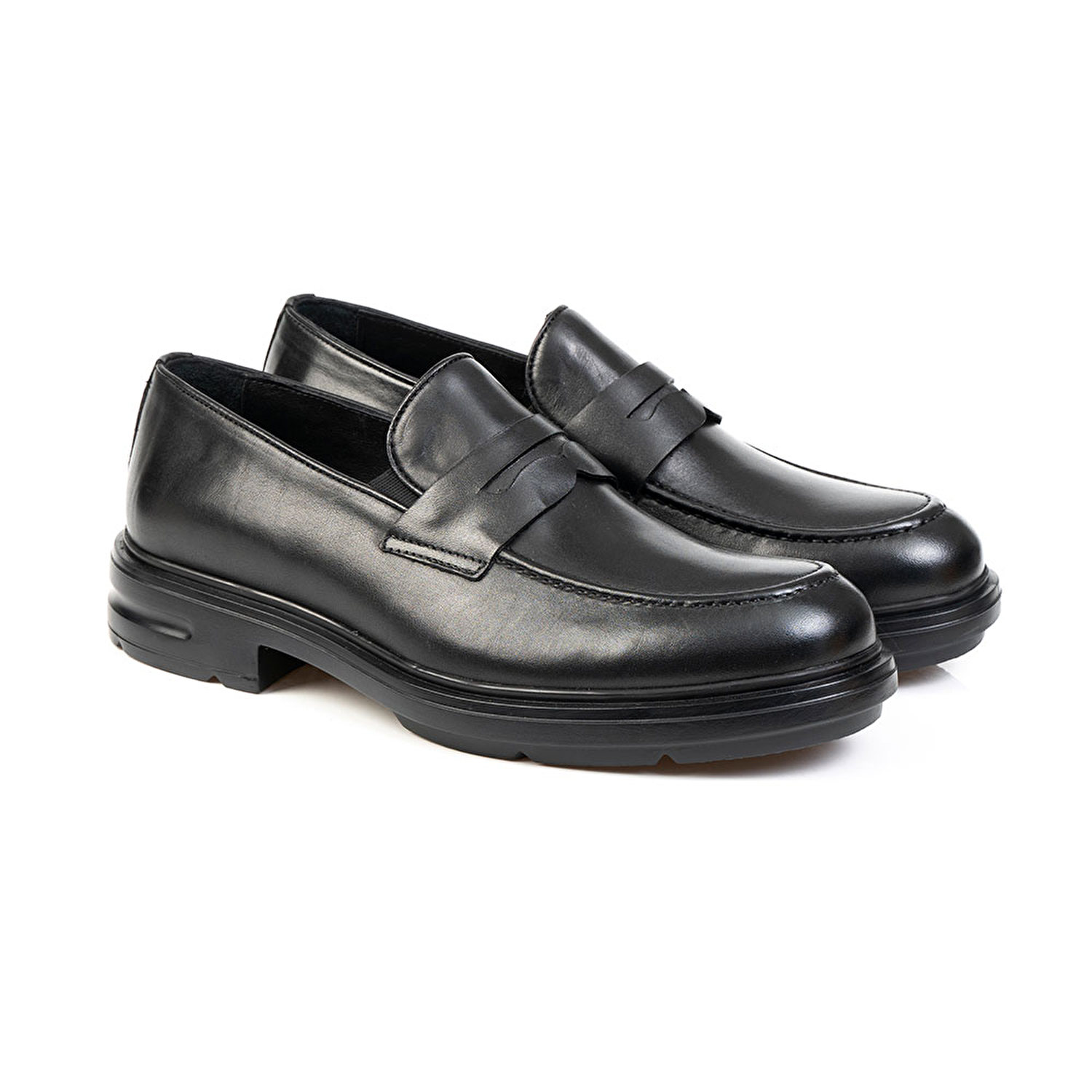 Klasik Erkek Ayakkabı Siyah Deri 67797-2