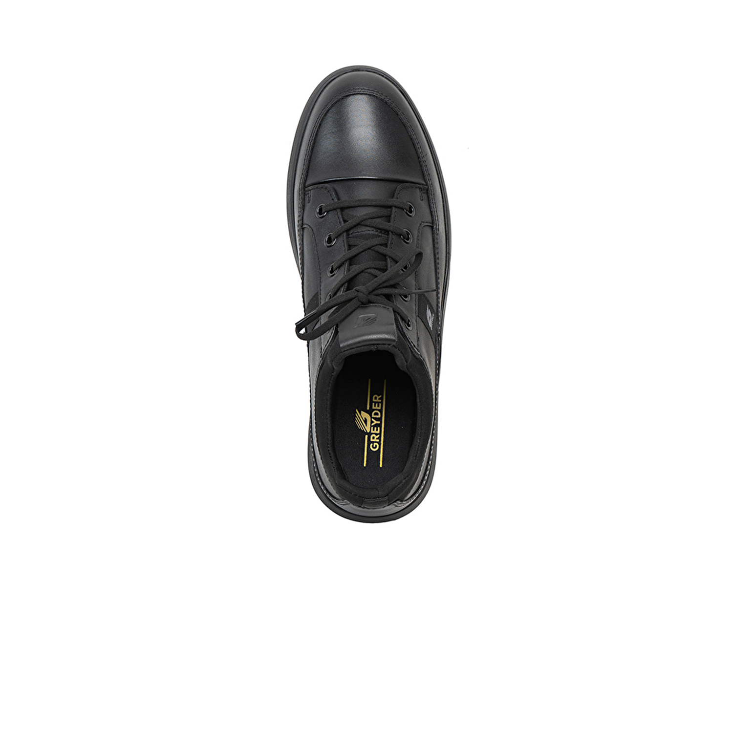 Erkek Siyah Hakiki Deri Sneaker Ayakkabı 2K1CA12777-3