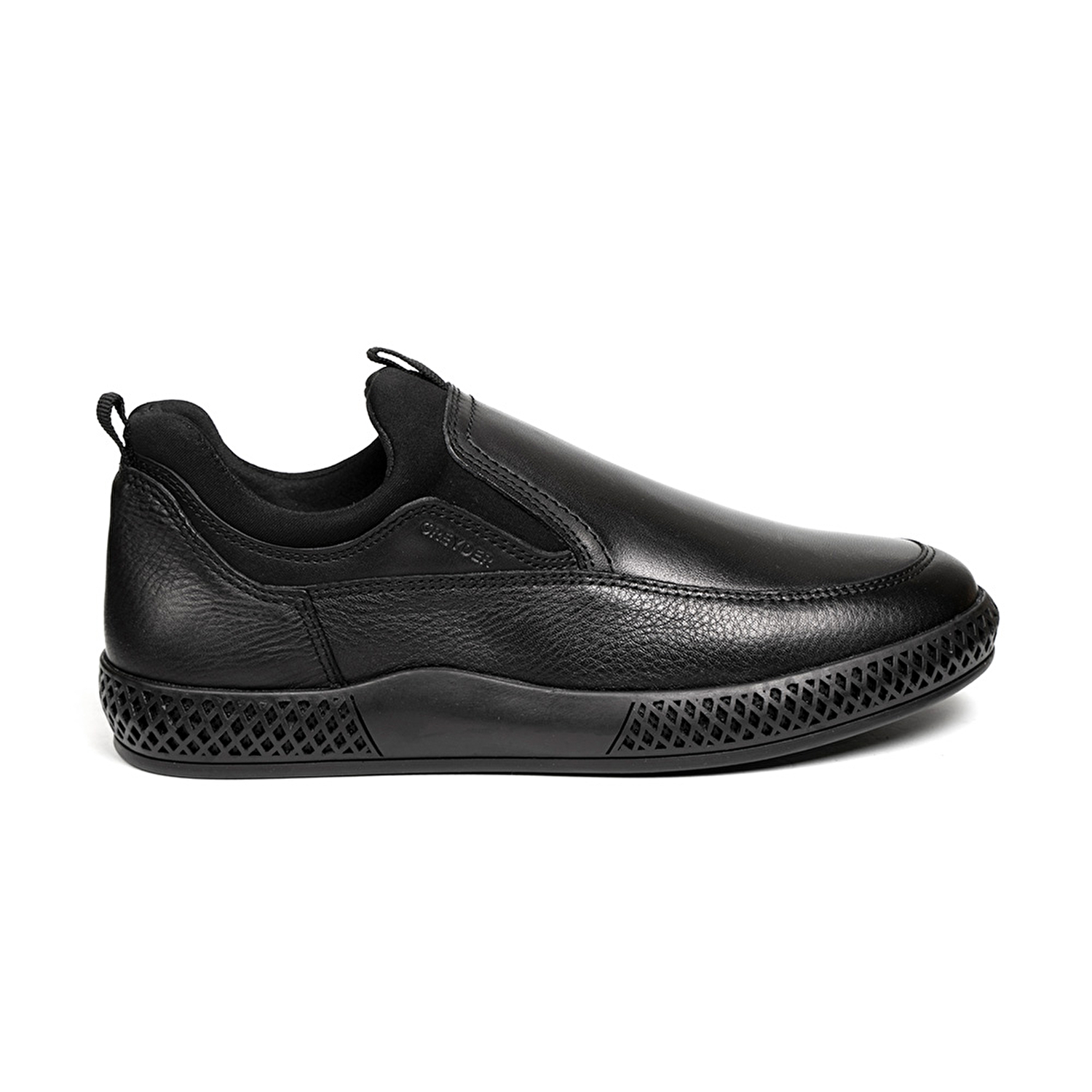 Erkek Siyah Hakiki Deri Comfort Ayakkabı 2K1CA13643-1