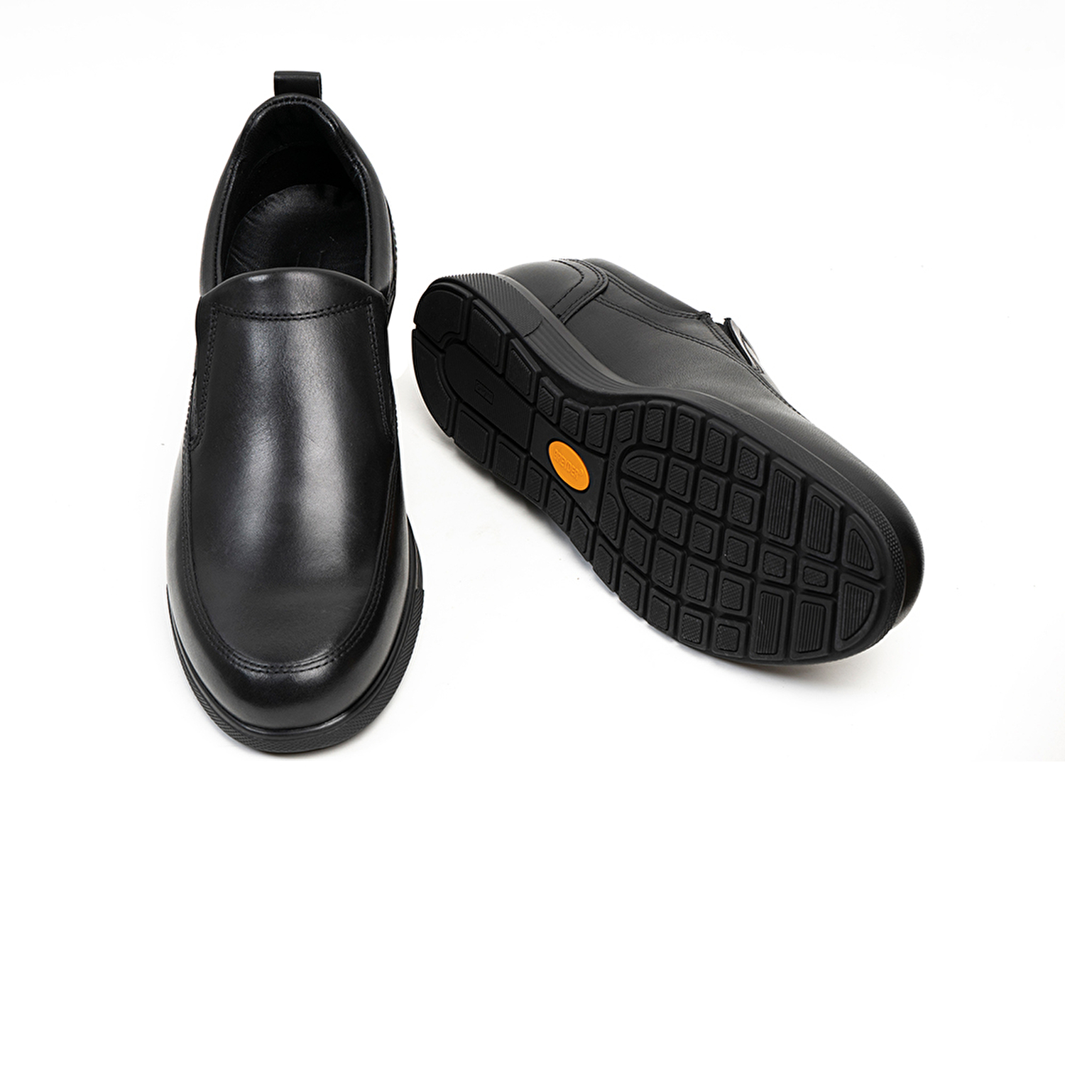 Erkek Siyah Hakiki Deri Comfort Ayakkabı 2K1FA10205-5