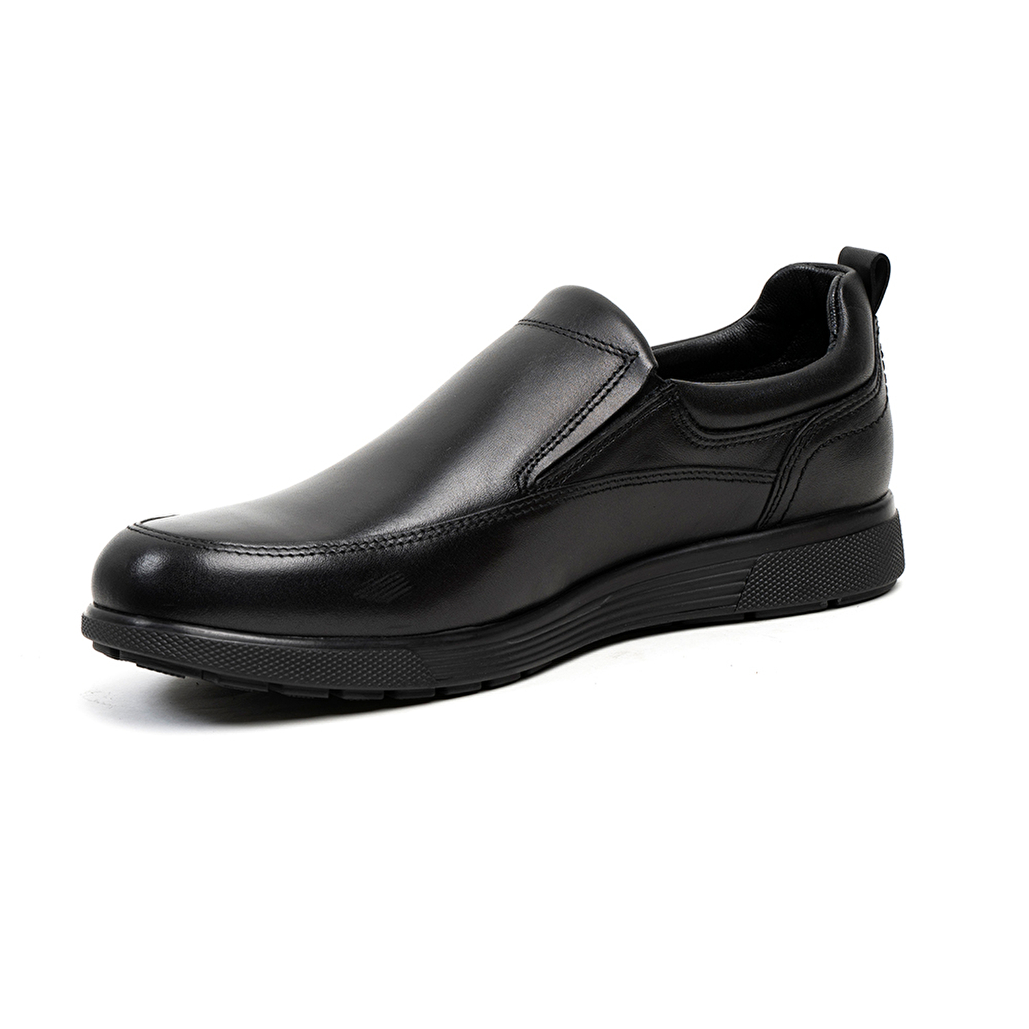 Erkek Siyah Hakiki Deri Comfort Ayakkabı 2K1FA10205-2