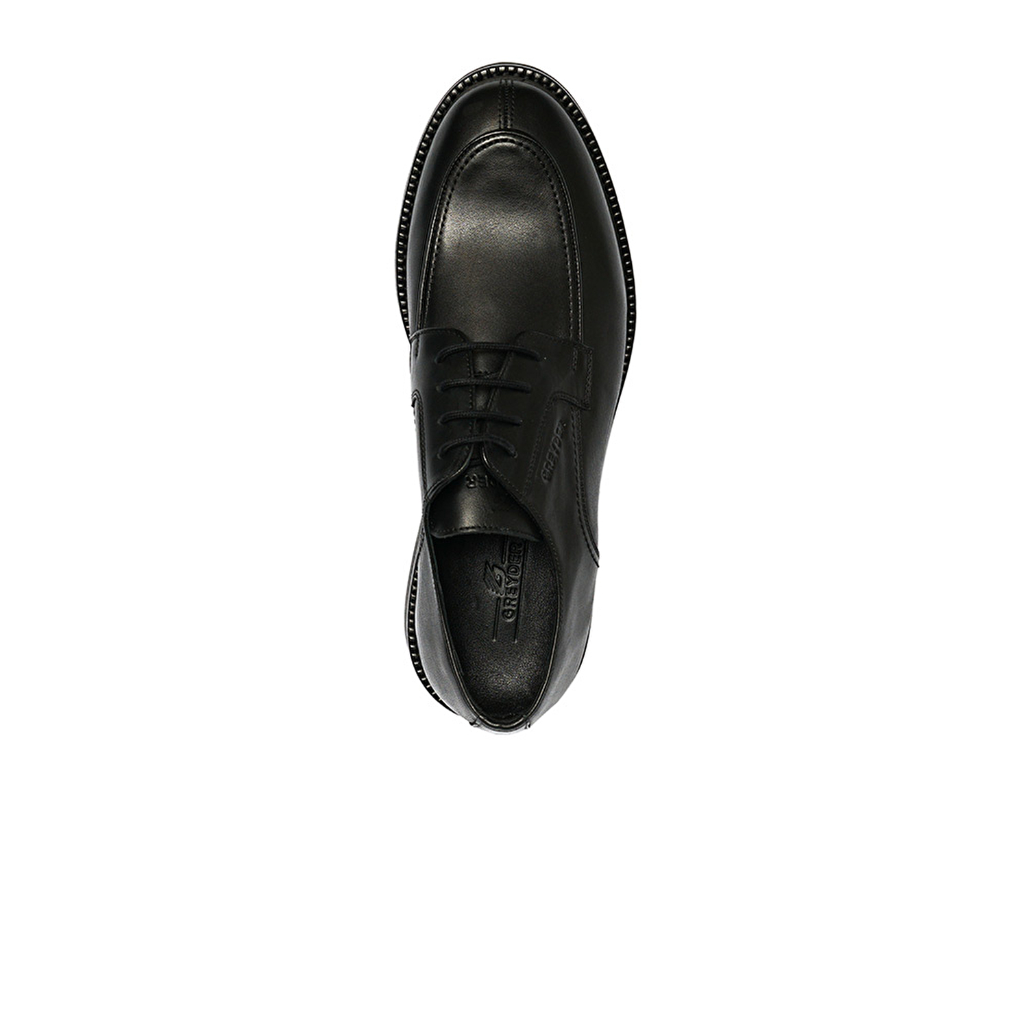 Erkek Siyah Hakiki Deri Klasik Ayakkabı 2K1RA15682-3