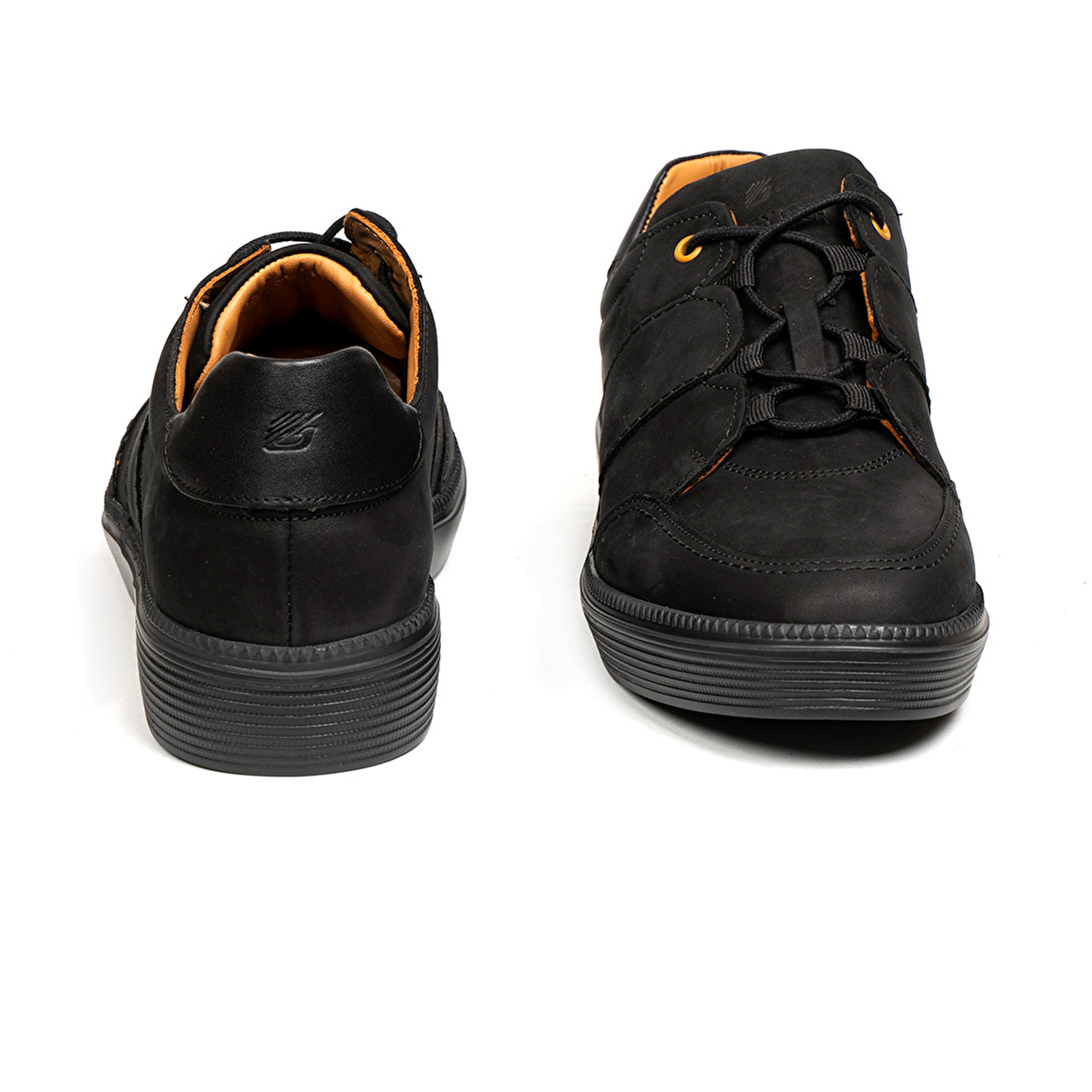 Erkek Siyah Hakiki Deri Sneaker Ayakkabı 2K1SA15651-7