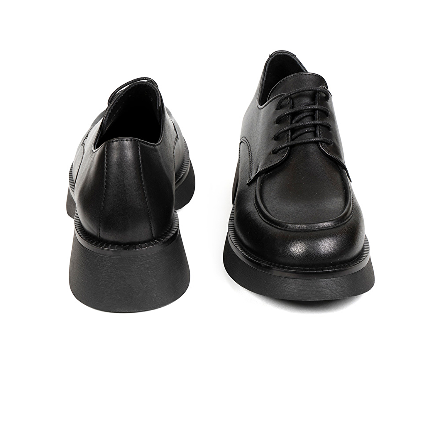 Kadın Siyah Oxford Ayakkabı 2K2UA31991-7