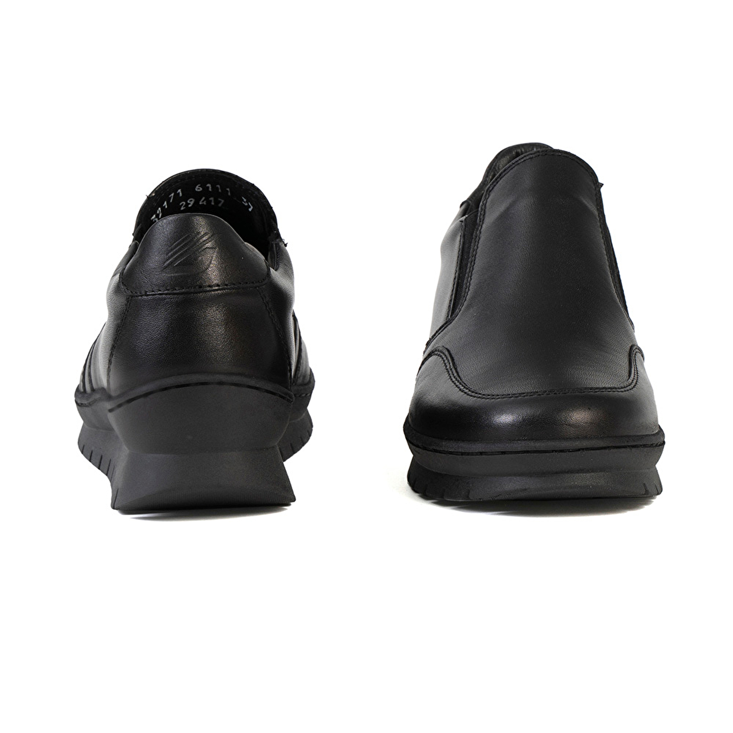 Kadın Siyah Hakiki Deri Comfort Ayakkabı 2K2UA32171-6