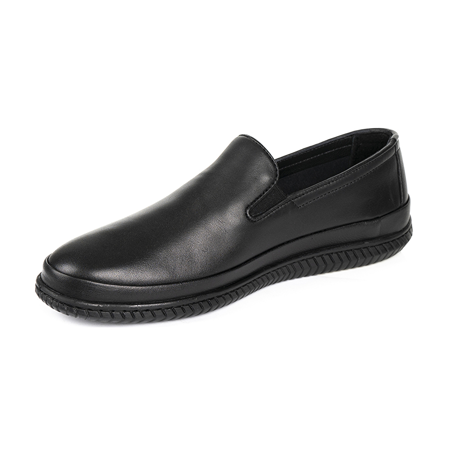 Erkek Siyah Hakiki Deri Comfort Ayakkabı 2Y1FA14003-2