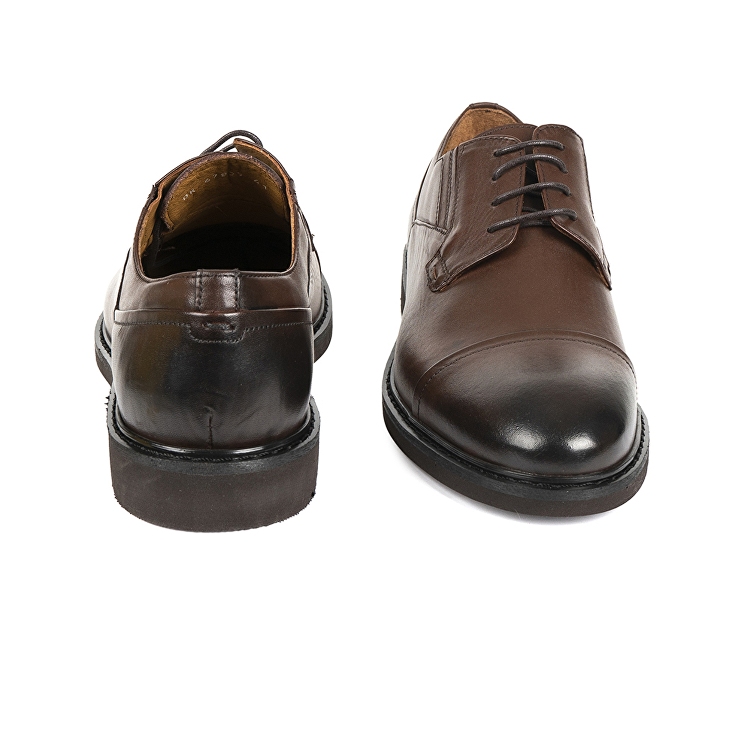 Erkek Kahverengi Hakiki Deri Klasik Ayakkabı 2Y1KA67829-6