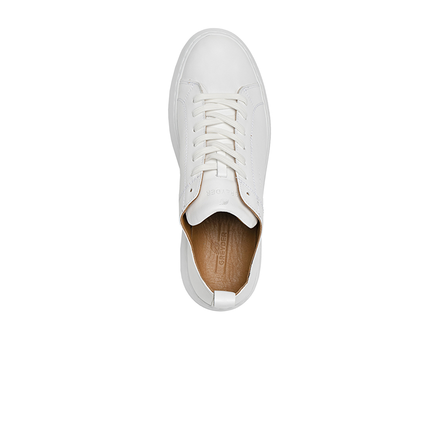Erkek Beyaz Hakiki Deri Sneaker Ayakkabı 2Y1SA15202-4