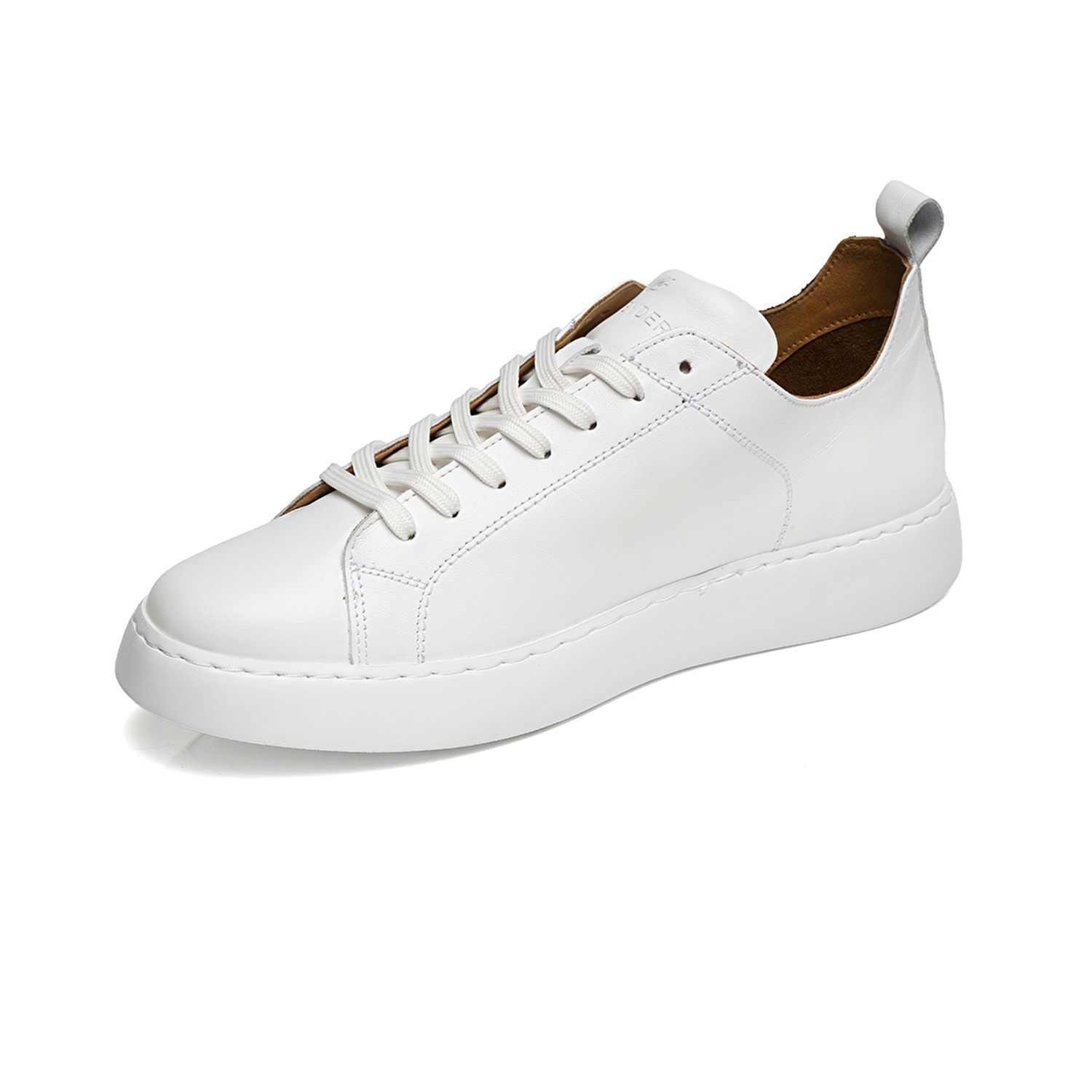 Erkek Beyaz Hakiki Deri Sneaker Ayakkabı 2Y1SA15202-2