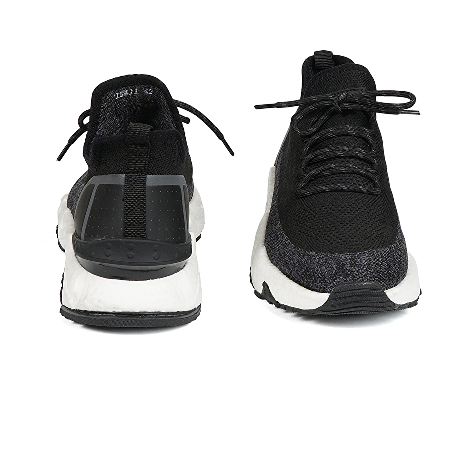 Erkek Siyah Hakiki Deri Spor Ayakkabı 2Y1SA15411-5