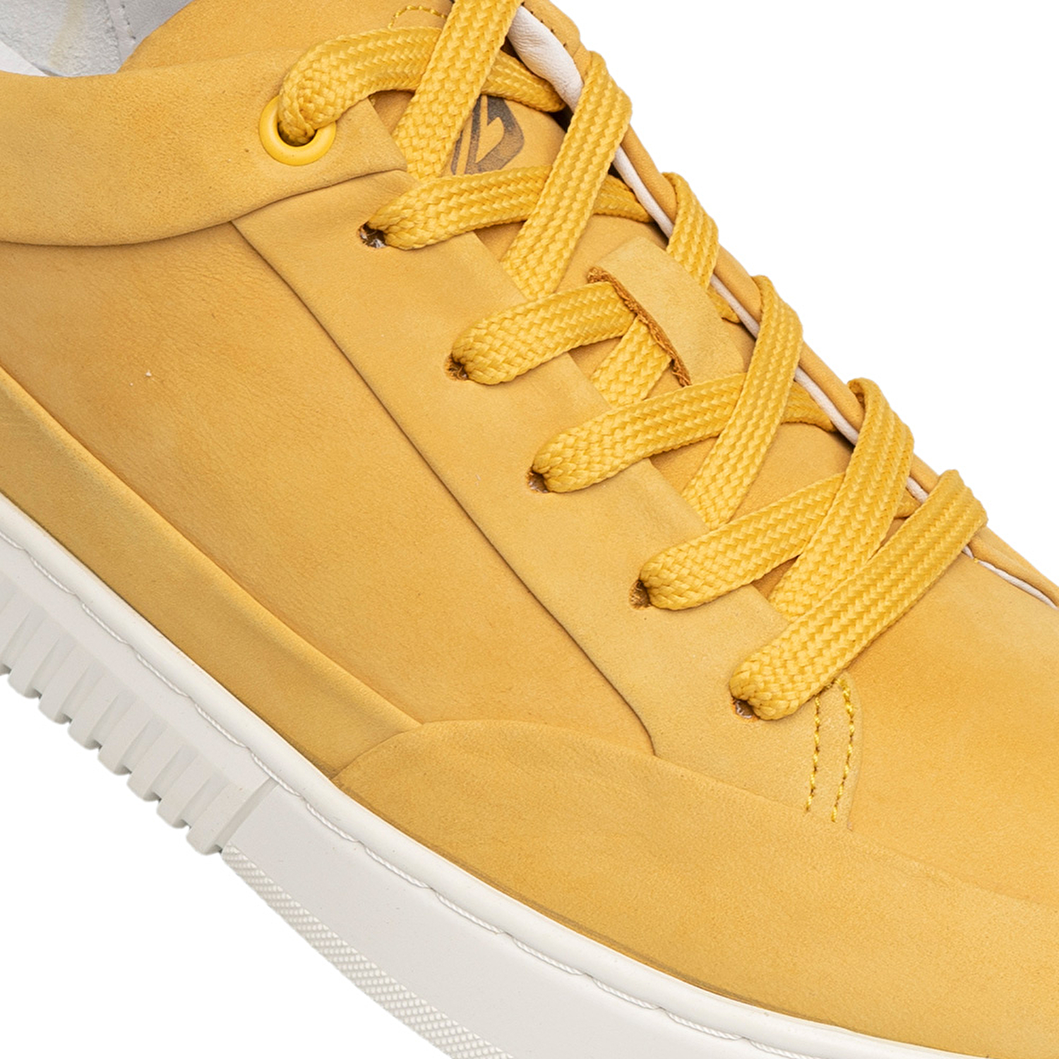 Erkek Sarı Nubuk Sneaker Ayakkabı 2Y1SA67847-4