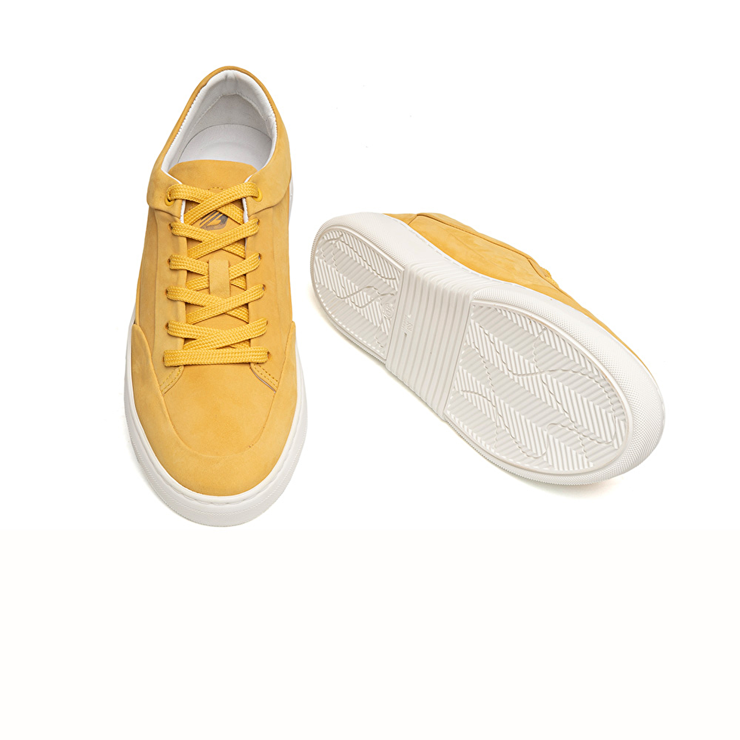 Erkek Sarı Nubuk Sneaker Ayakkabı 2Y1SA67847-5