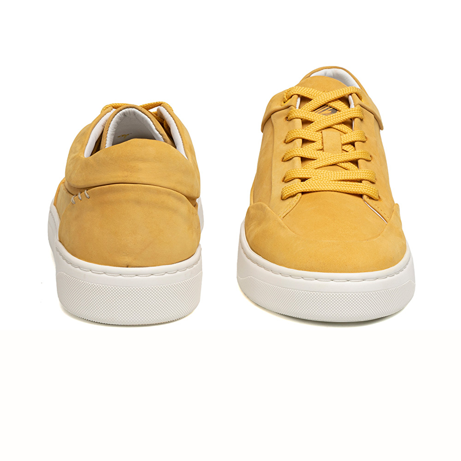 Erkek Sarı Nubuk Sneaker Ayakkabı 2Y1SA67847-6