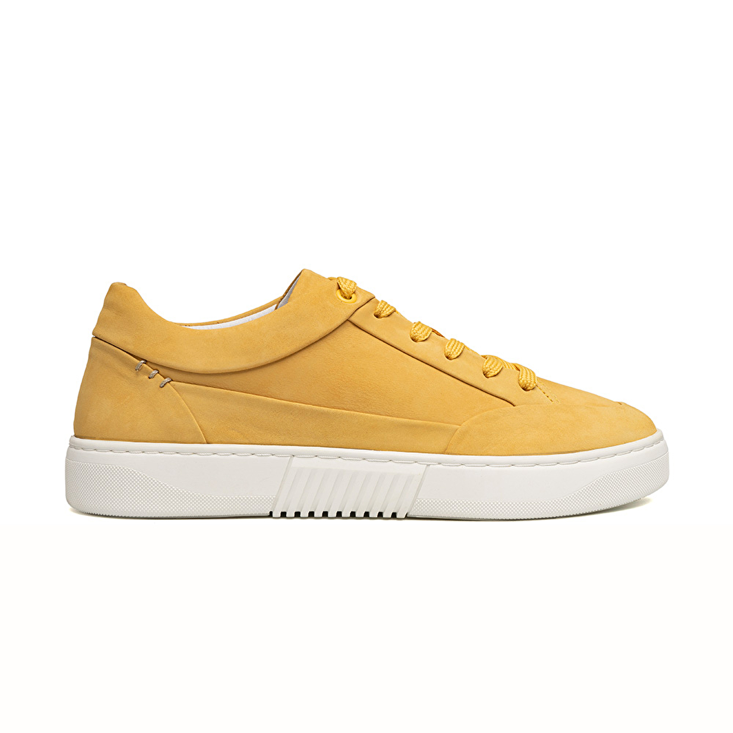 Erkek Sarı Nubuk Sneaker Ayakkabı 2Y1SA67847-1