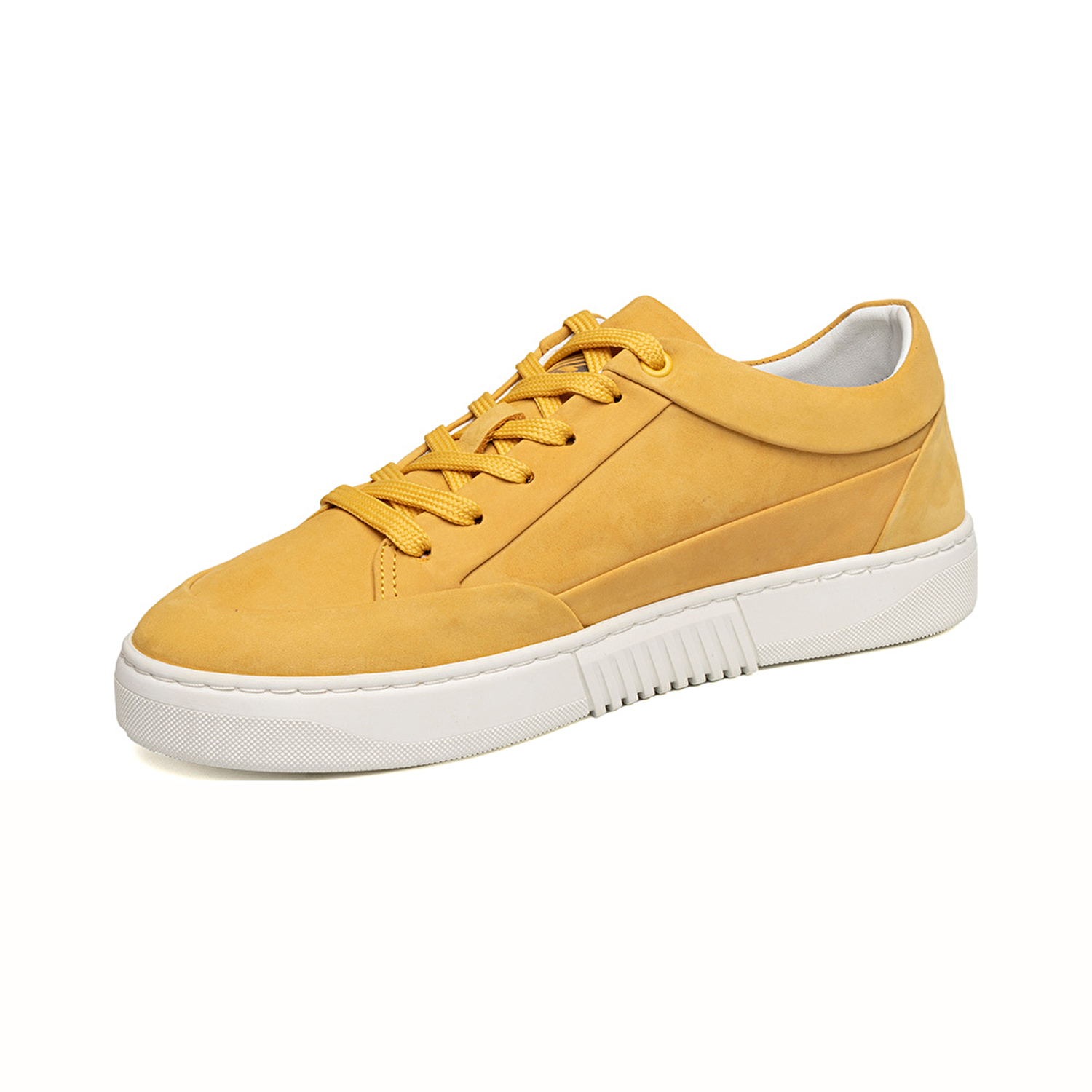 Erkek Sarı Nubuk Sneaker Ayakkabı 2Y1SA67847-2