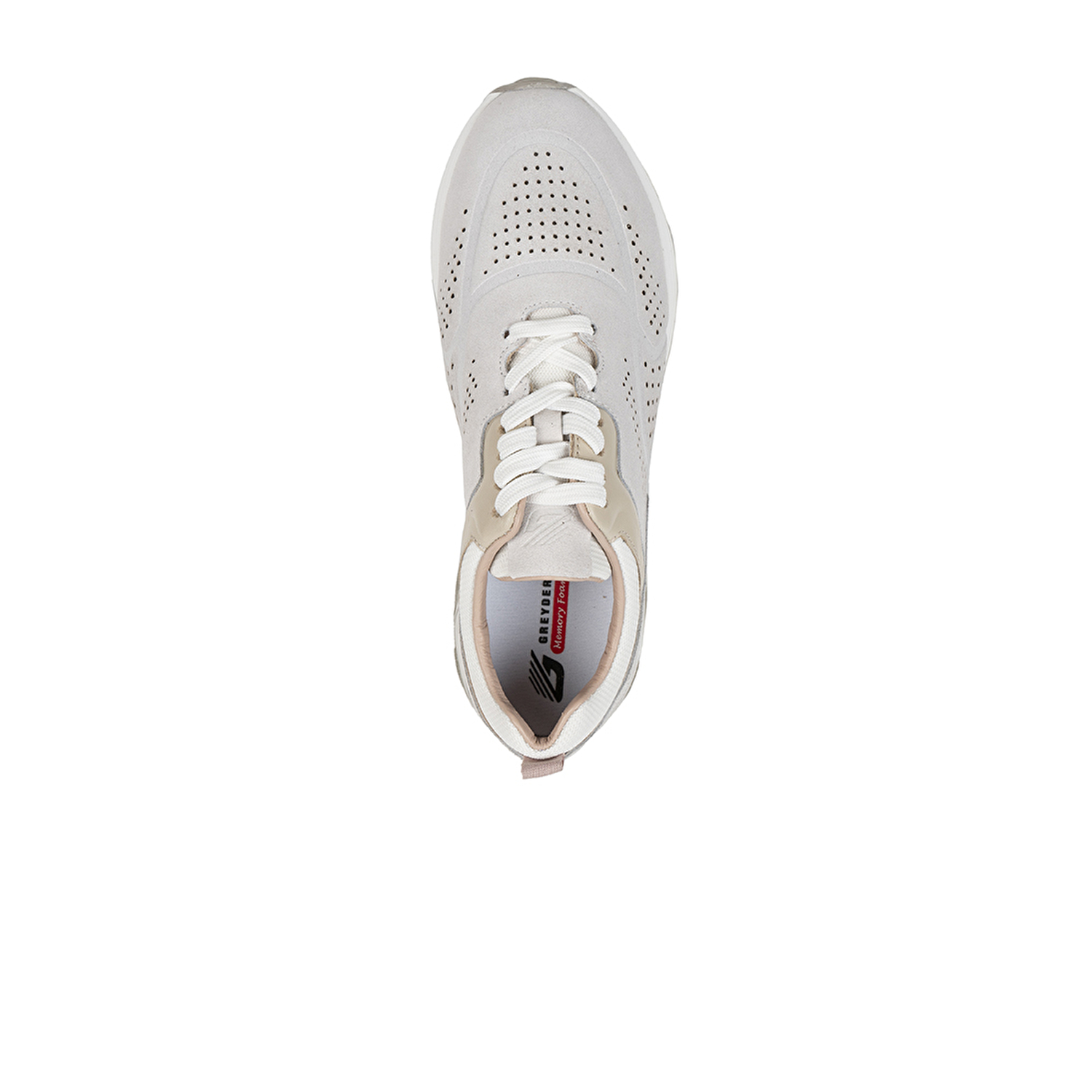 Kadın Beyaz Hakiki Deri Sneaker Ayakkabı 2Y2SA31380-5