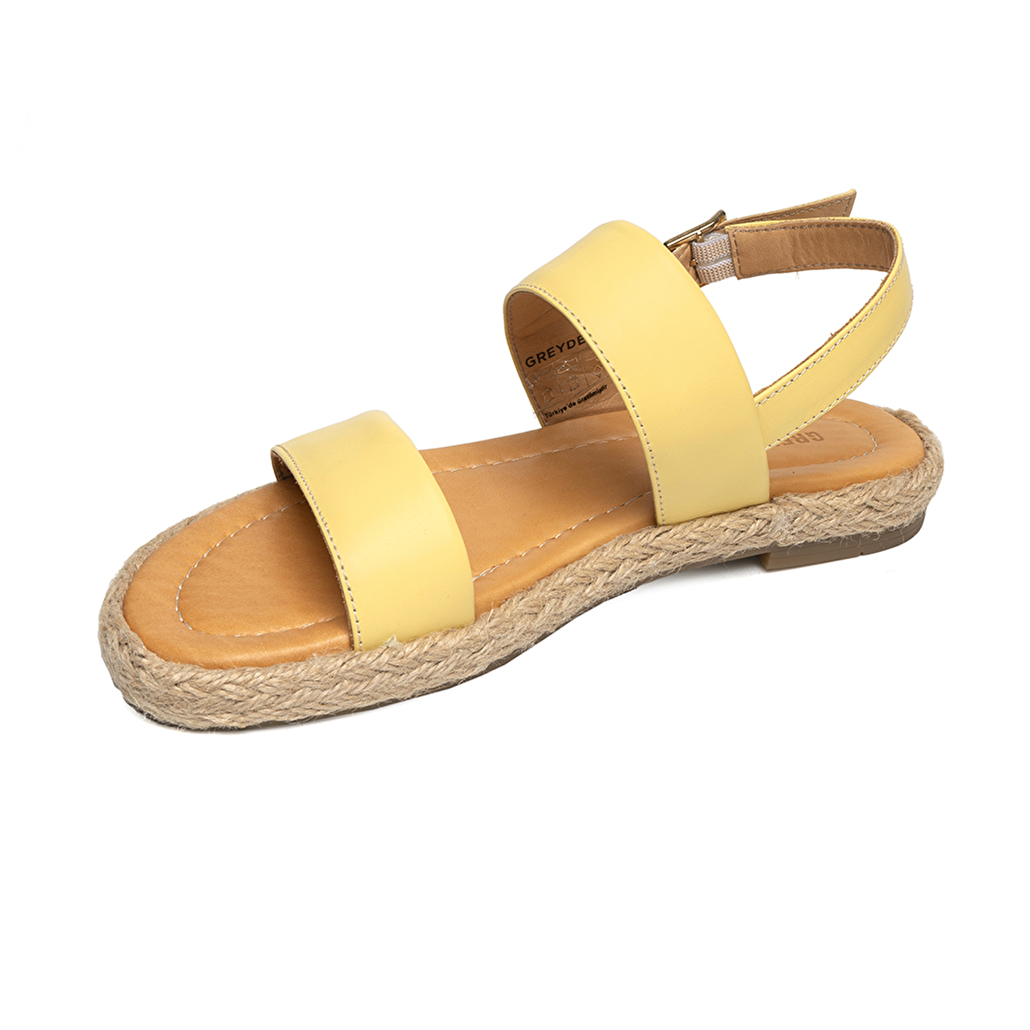 Kadın Sarı Hakiki Deri Sandalet 2Y2TS31630-2