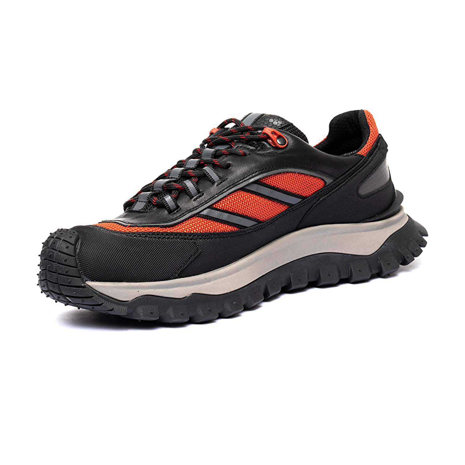 Erkek Siyah Kırmızı Su Geçirmez Outdoor Ayakkabı 3K1GA16353-2