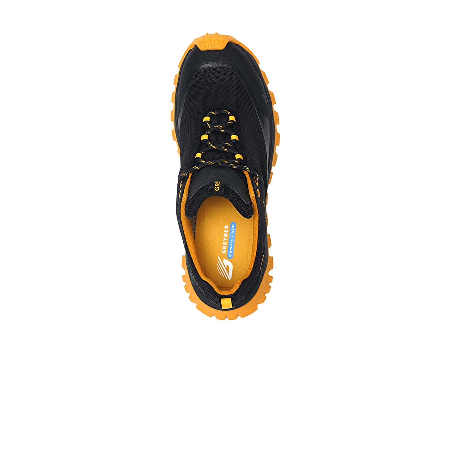Erkek Siyah Sarı Su Geçirmez Ayakkabı 3K1GA16355-3