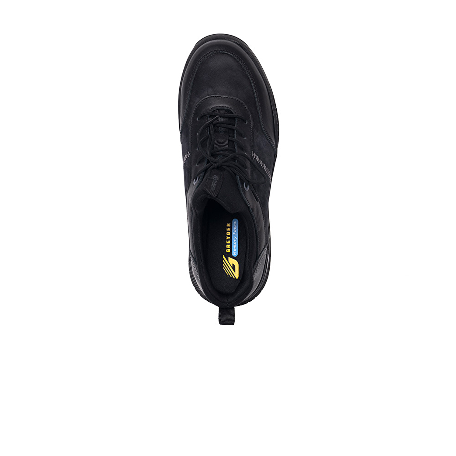 Erkek Siyah Hakiki Deri Casual Ayakkabı 3K1UA16331-3