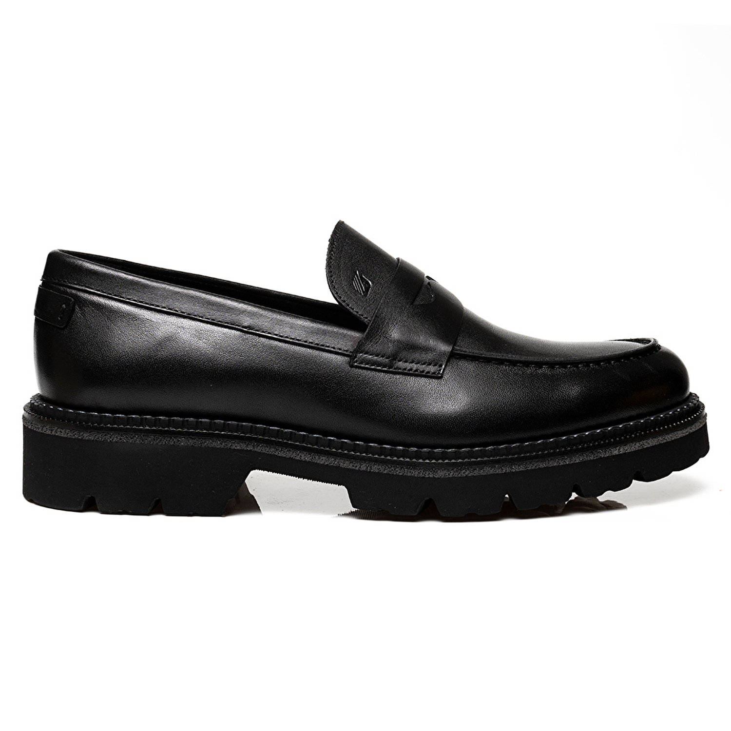 Erkek Siyah Hakiki Deri Klasik Ayakkabı 3K1UA75135-1