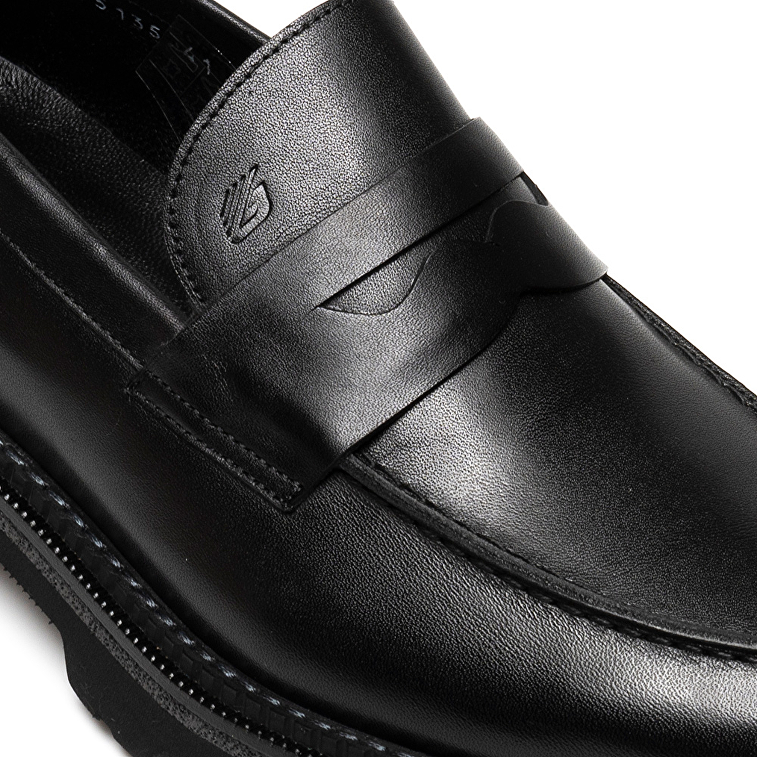 Erkek Siyah Hakiki Deri Klasik Ayakkabı 3K1UA75135-5