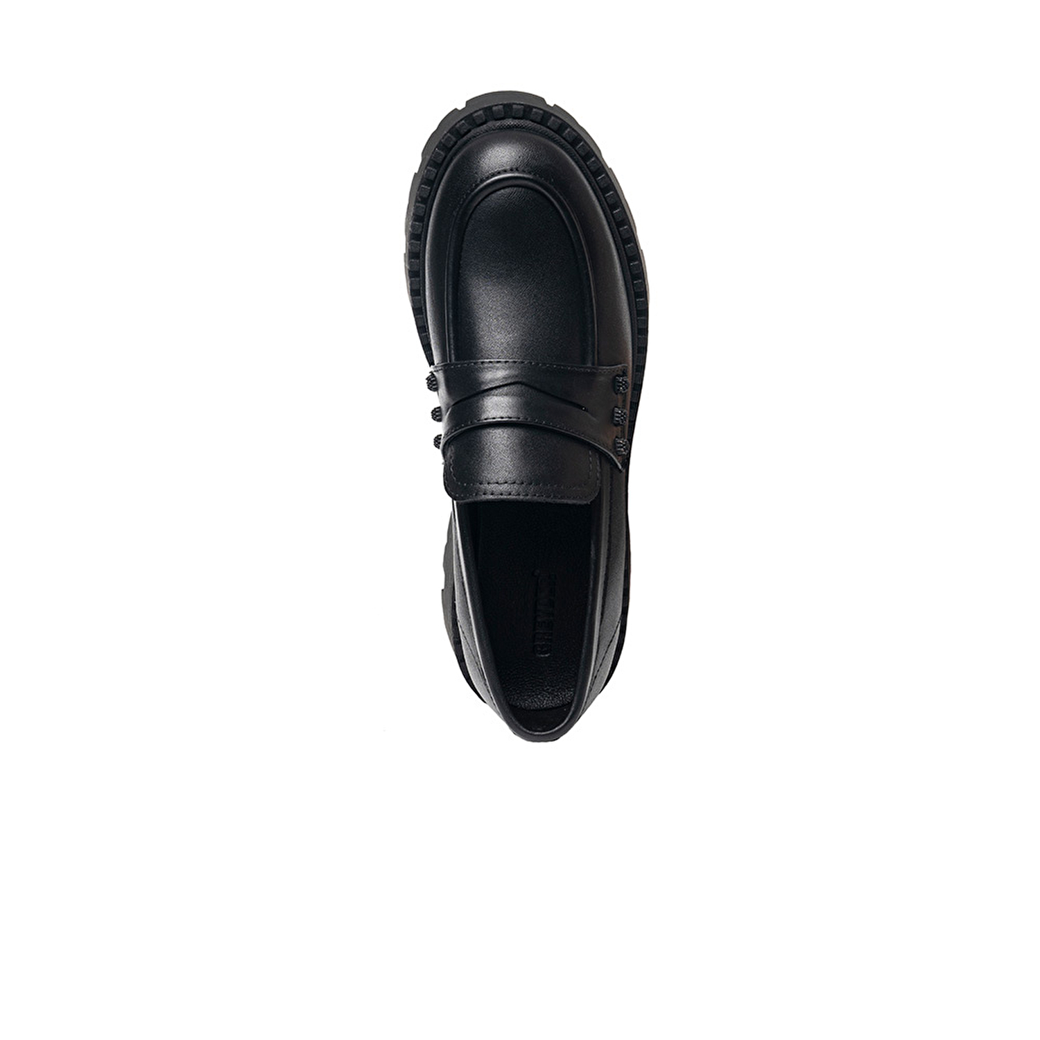 Kadın Siyah Hakiki Deri Loafer Ayakkabı 3K2CA32650-3