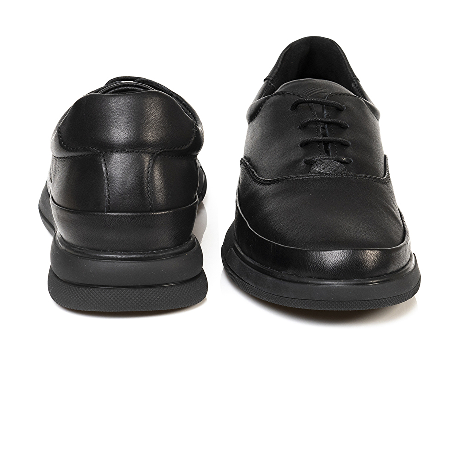 Kadın Siyah Hakiki Deri Comfort Ayakkabı 3K2FA32680-6