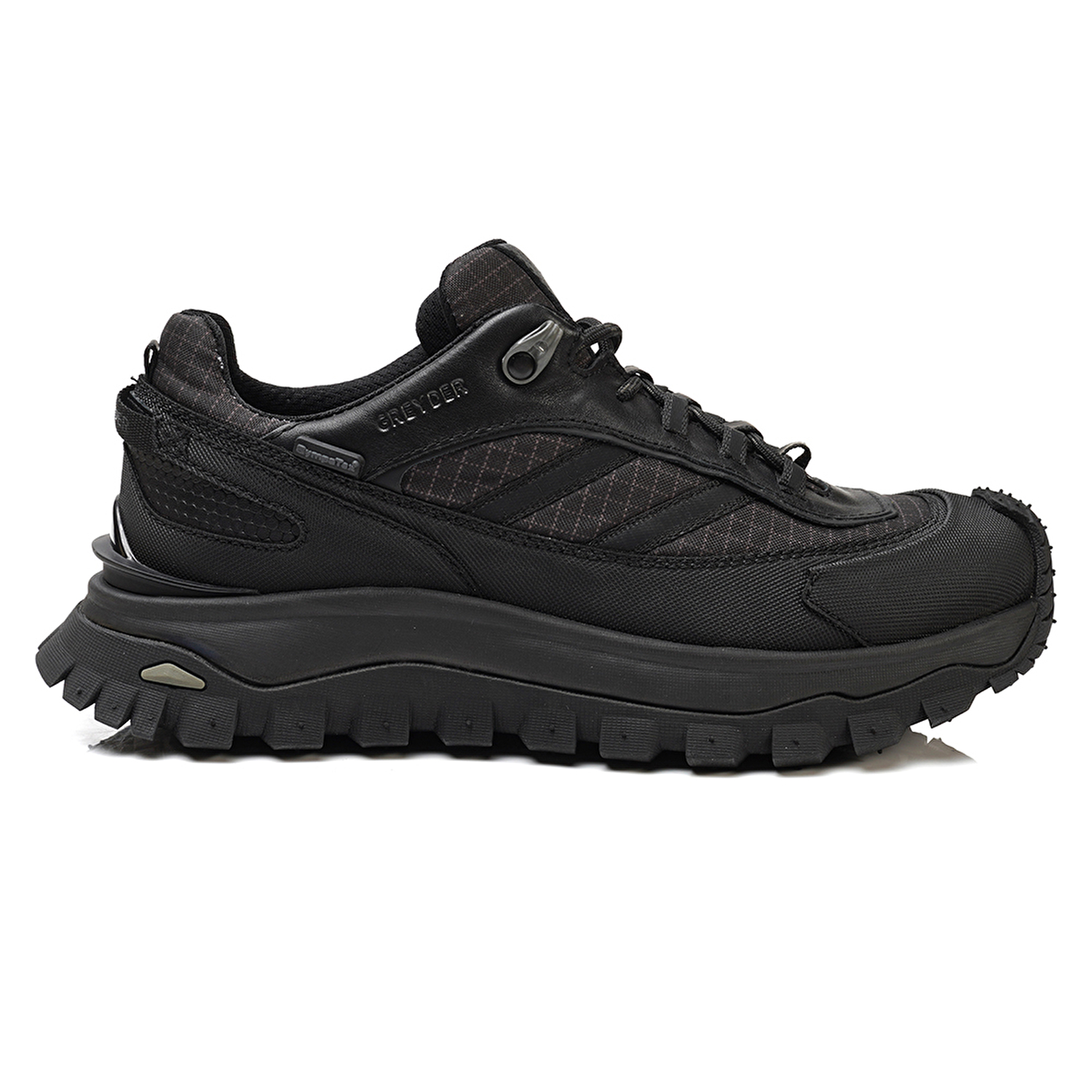 Kadın Siyah Gri Su Geçirmez Ayakkabı 3K2GA16353-1