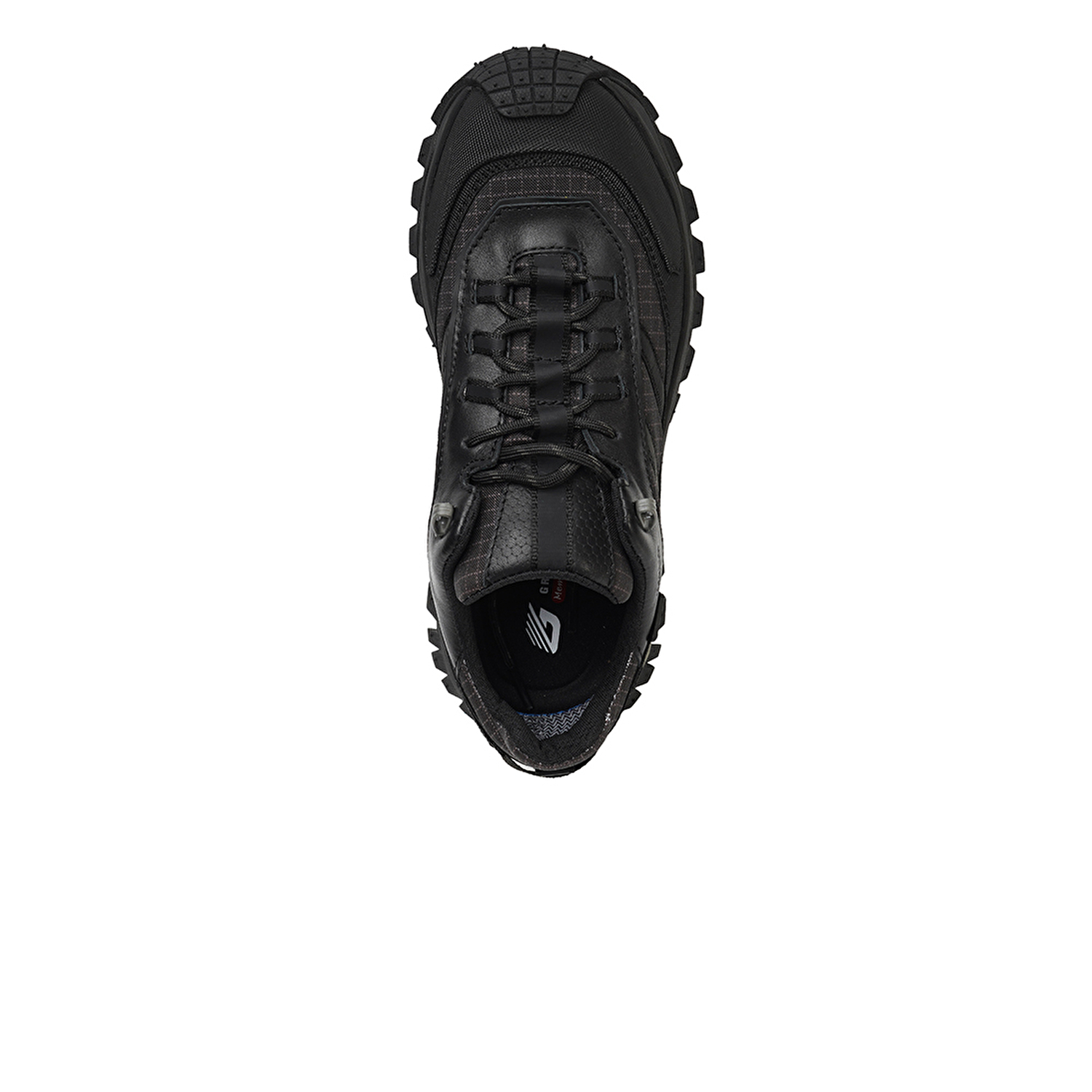 Kadın Siyah Gri Su Geçirmez Ayakkabı 3K2GA16353-3