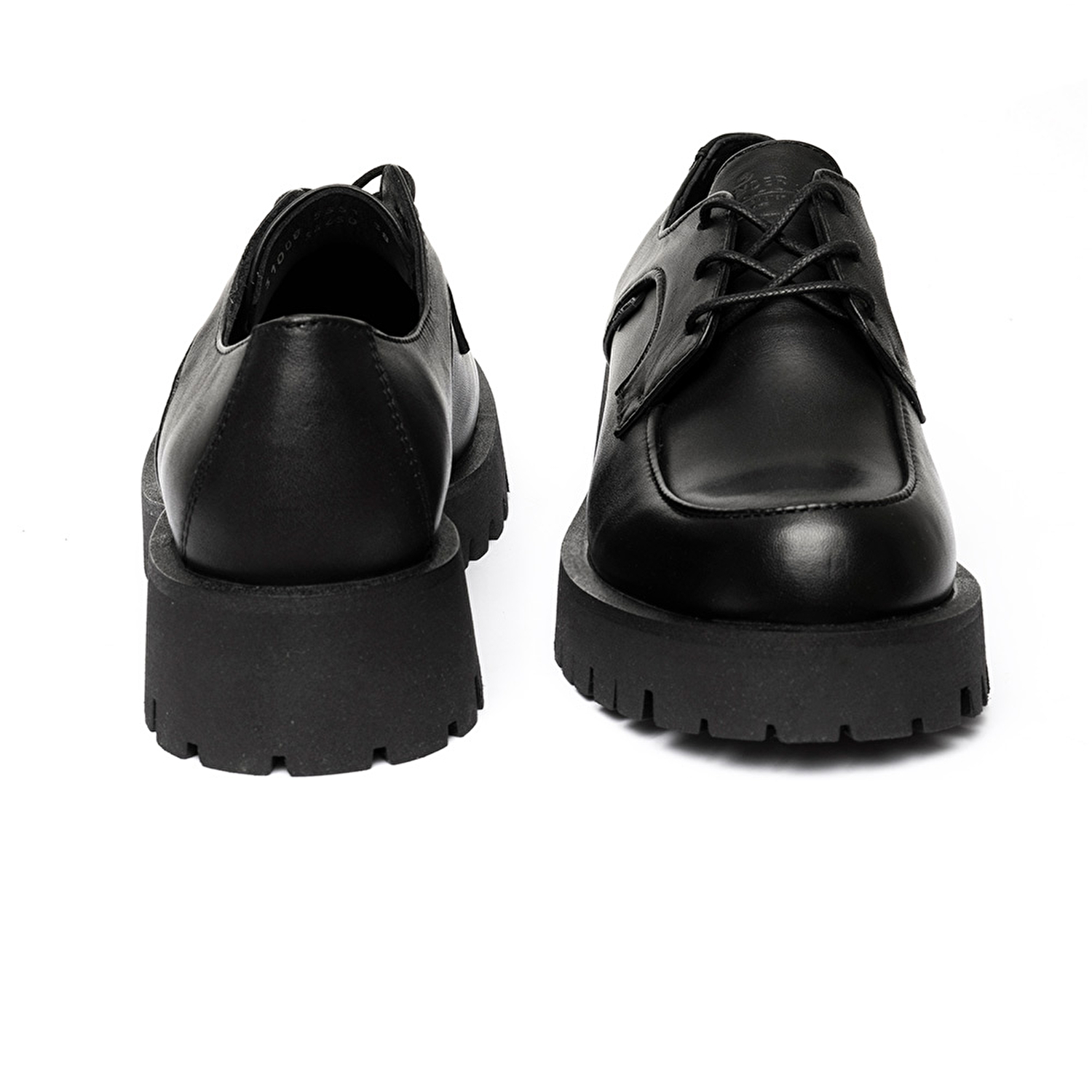 Kadın Siyah Hakiki Deri Oxford Ayakkabı 3K2KA31008-6