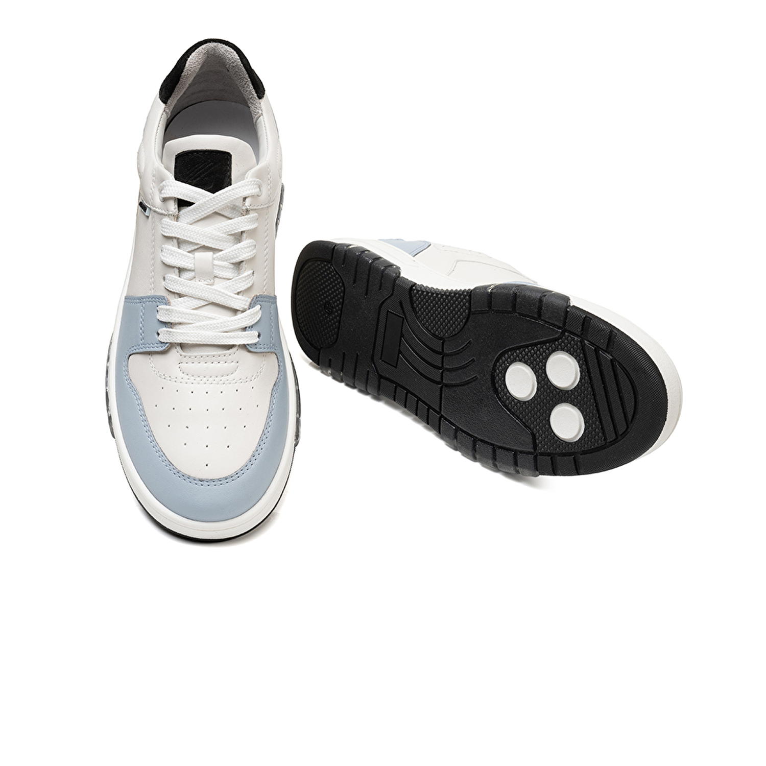 Kadın Beyaz BebeMavisi Sneaker Ayakkabı 3K2SA33021-5