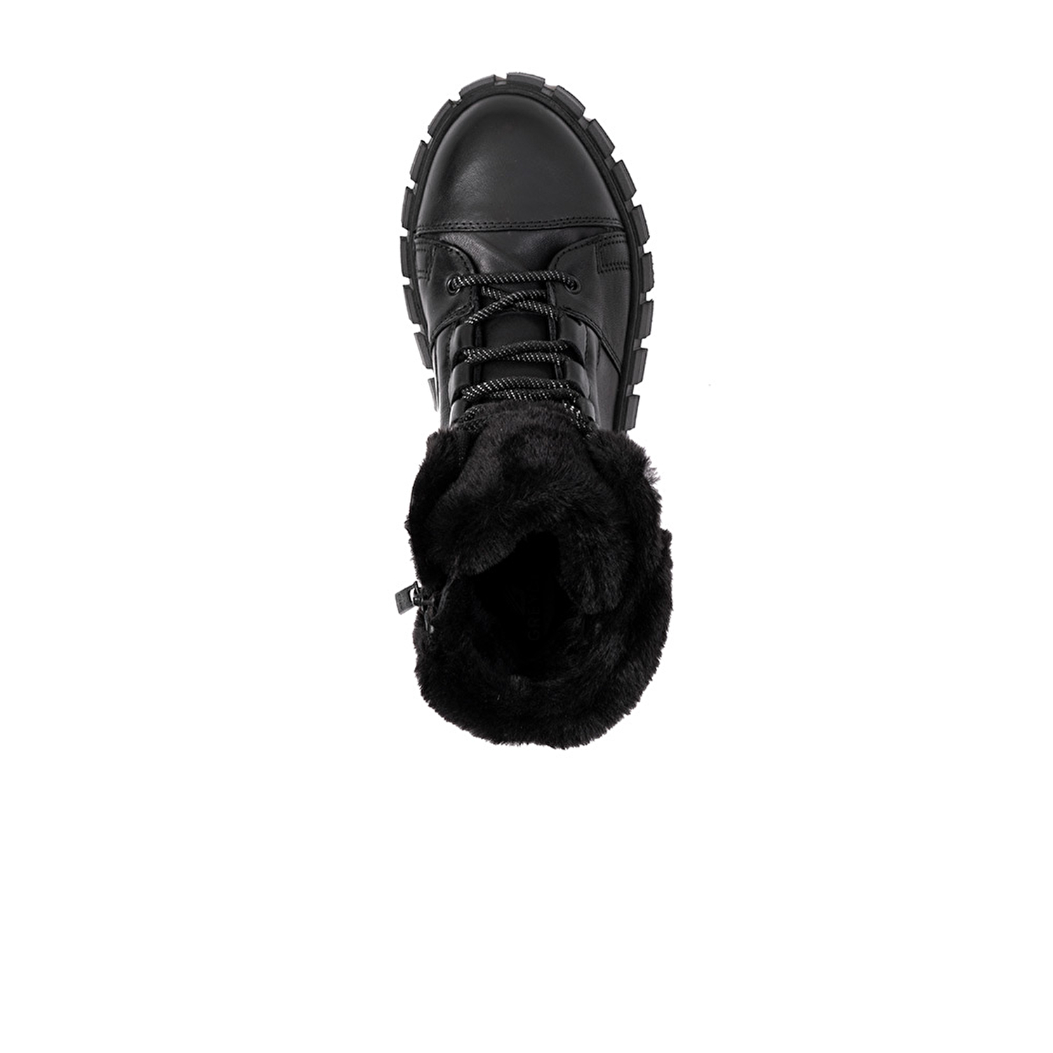 Kadın Siyah Hakiki Deri Sneaker Bot 3K2SB33000-3