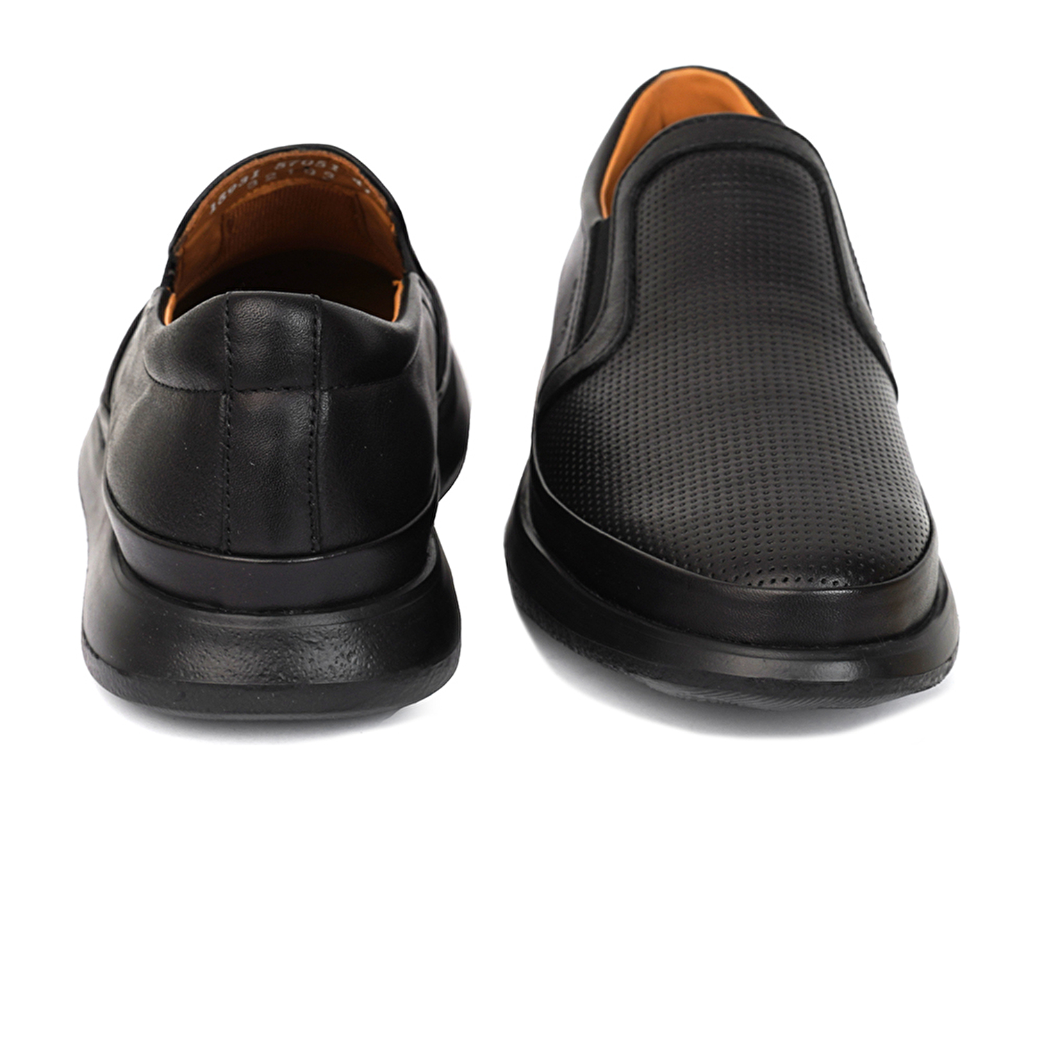 Erkek Siyah Hakiki Deri Comfort Ayakkabı 3Y1FA15931-6