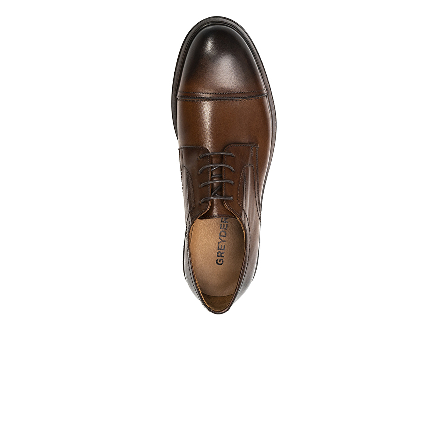 Erkek Kahverengi Hakiki Deri Klasik Ayakkabı 3Y1KA62588-3