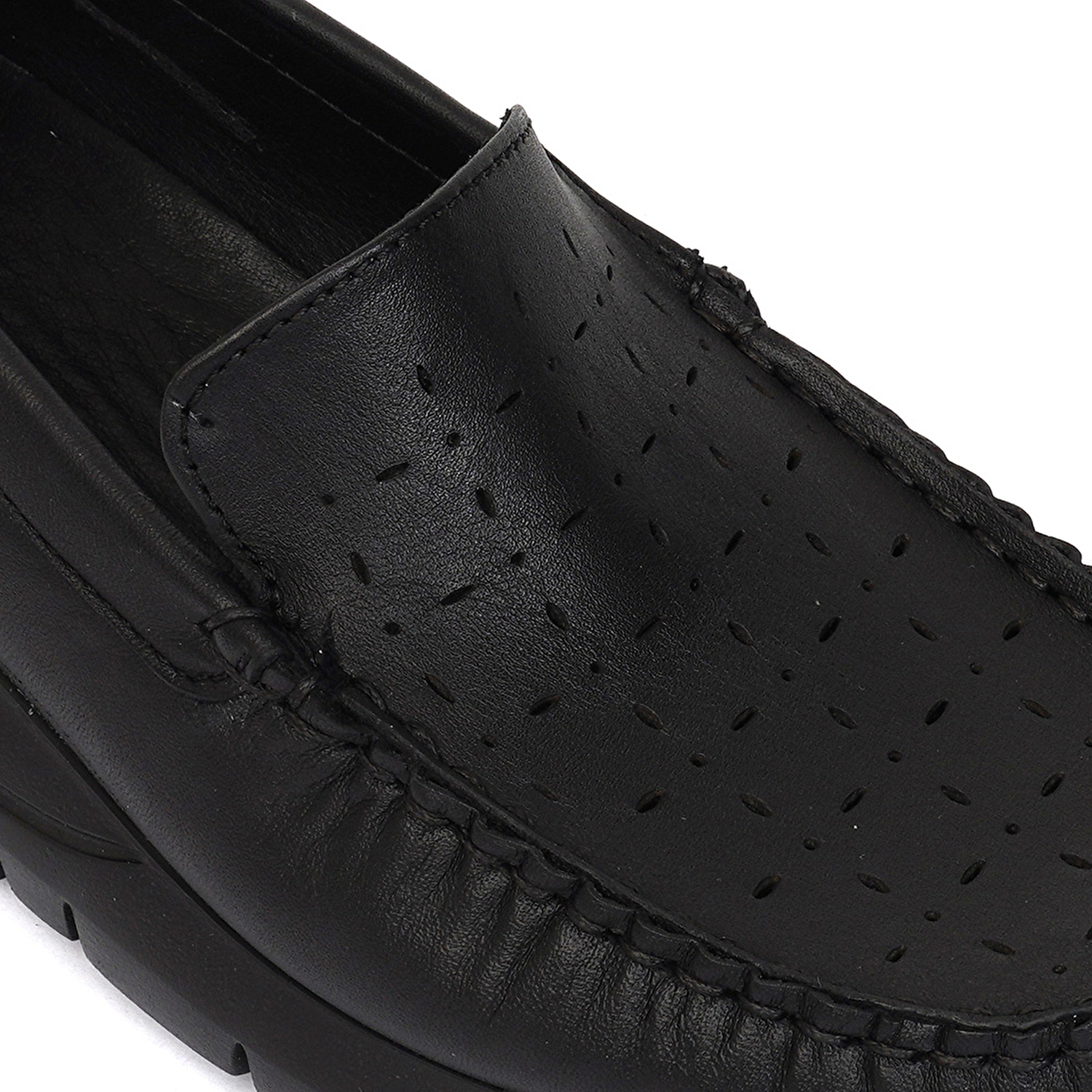 Kadın Siyah Hakiki Deri Comfort Ayakkabı 3Y2FA32400-4