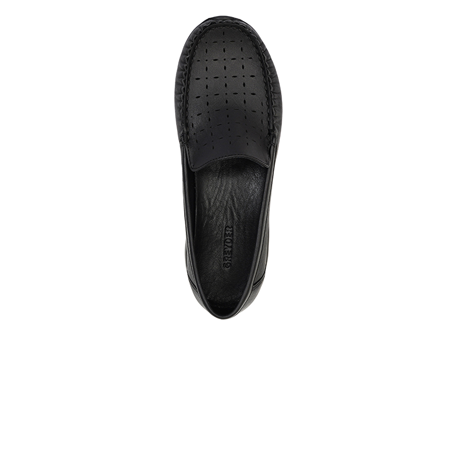 Kadın Siyah Hakiki Deri Comfort Ayakkabı 3Y2FA32400-3