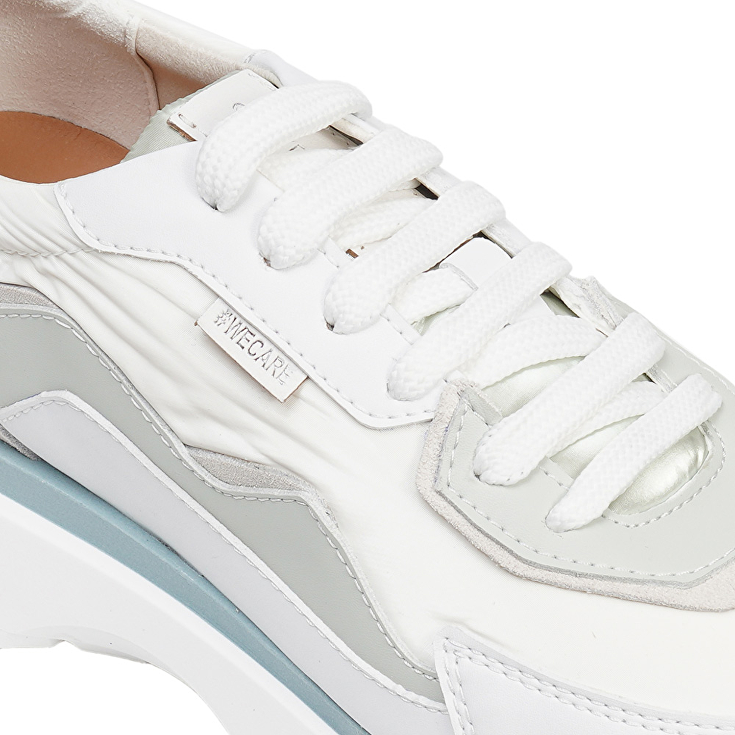 GreyderLAB Kadın Beyaz Hakiki Deri Spor Ayakkabı 3Y2SA45060-4