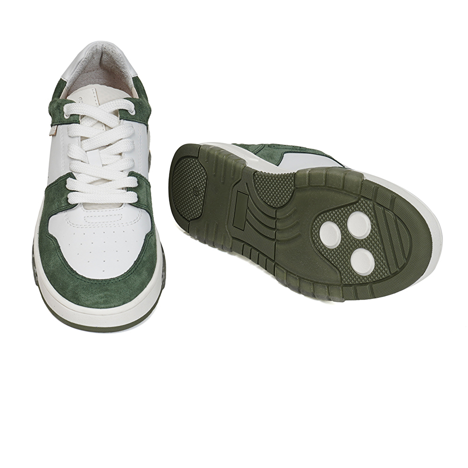 GreyderLAB Kadın Yeşil Hakiki Deri Sneaker Ayakkabı 3Y2SA45090-6