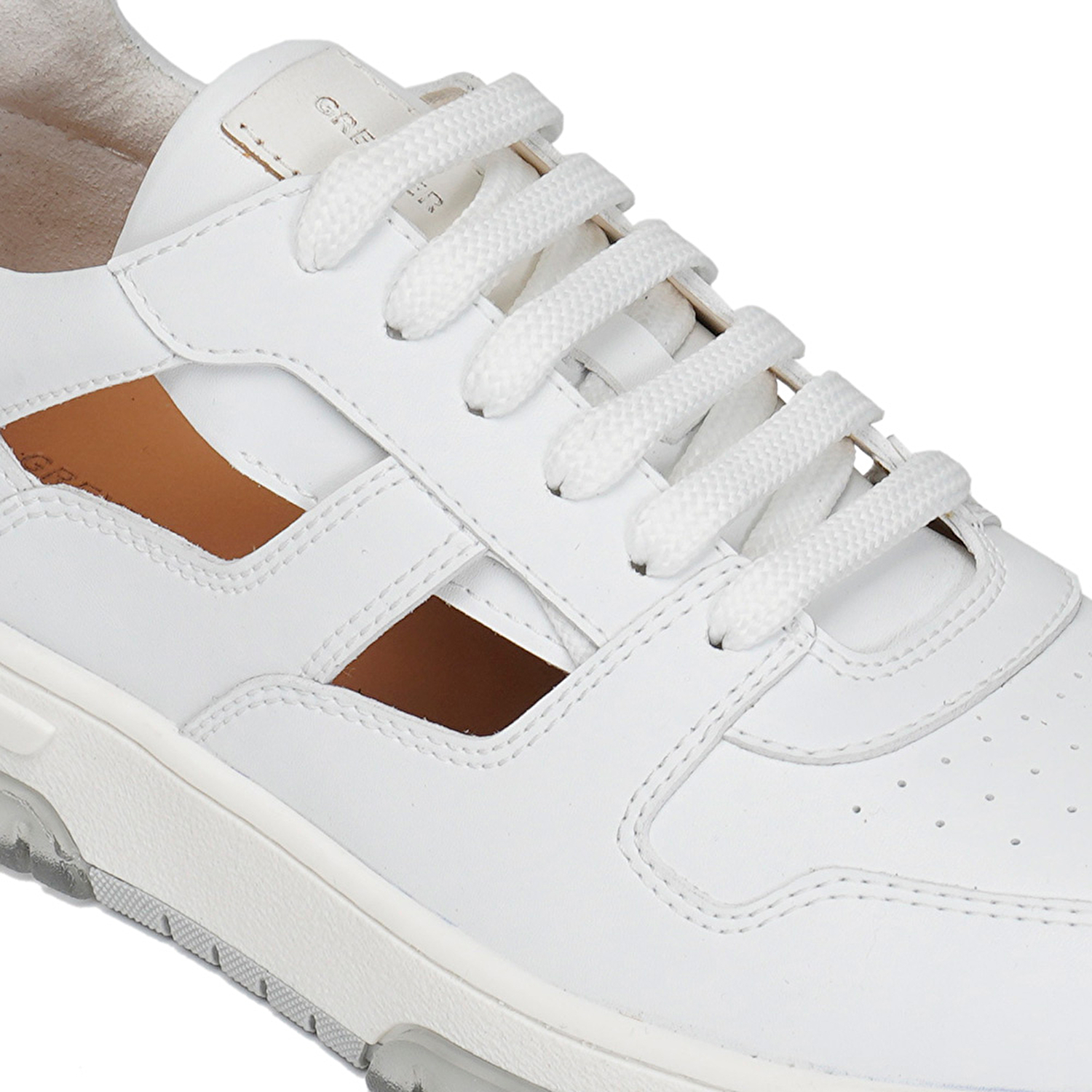 GreyderLAB  Kadın Beyaz Hakiki Deri Sneaker Ayakkabı 3Y2SA45092-6