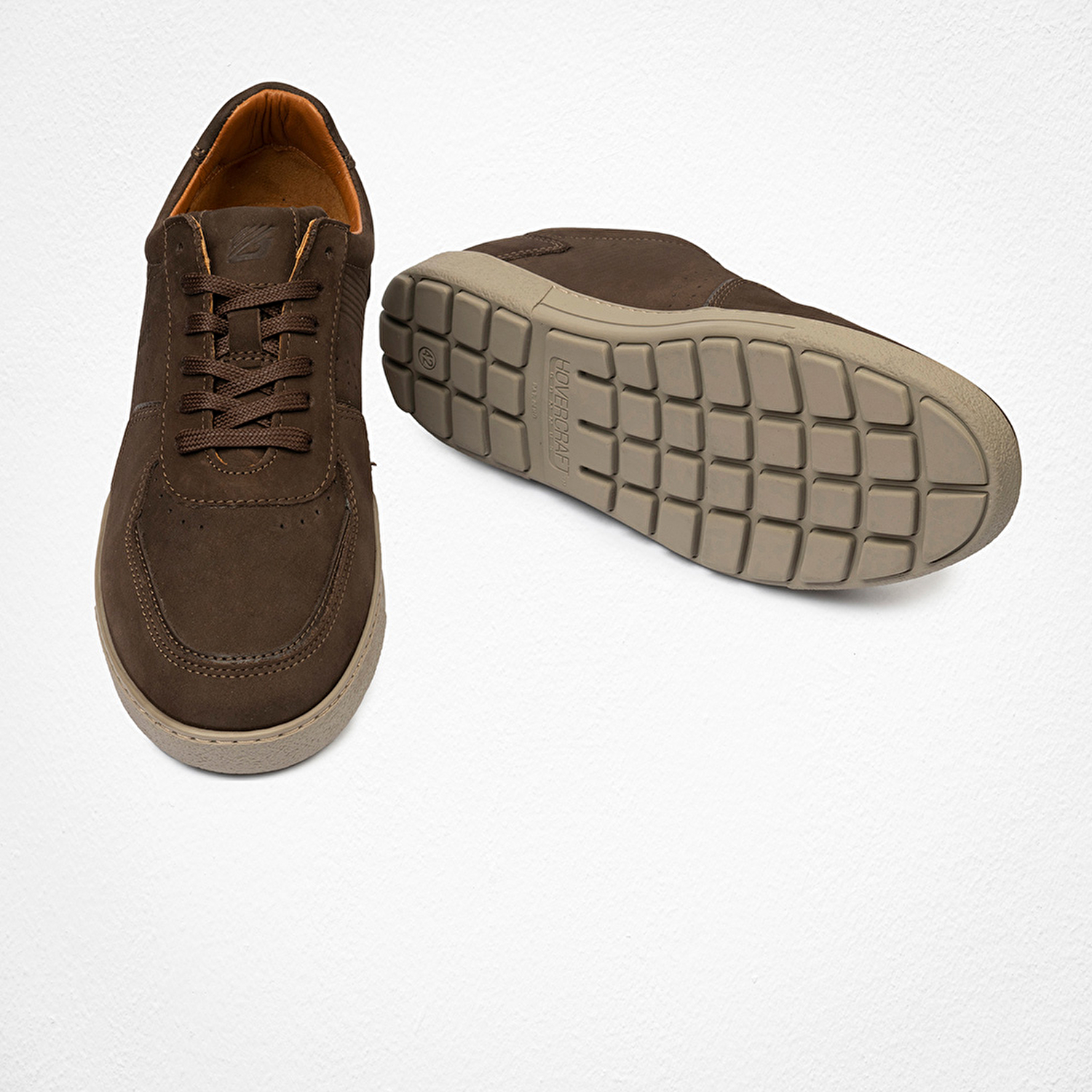 Erkek Kahverengi Hakiki Deri Sneaker Ayakkabı 4Y1HA00124-6