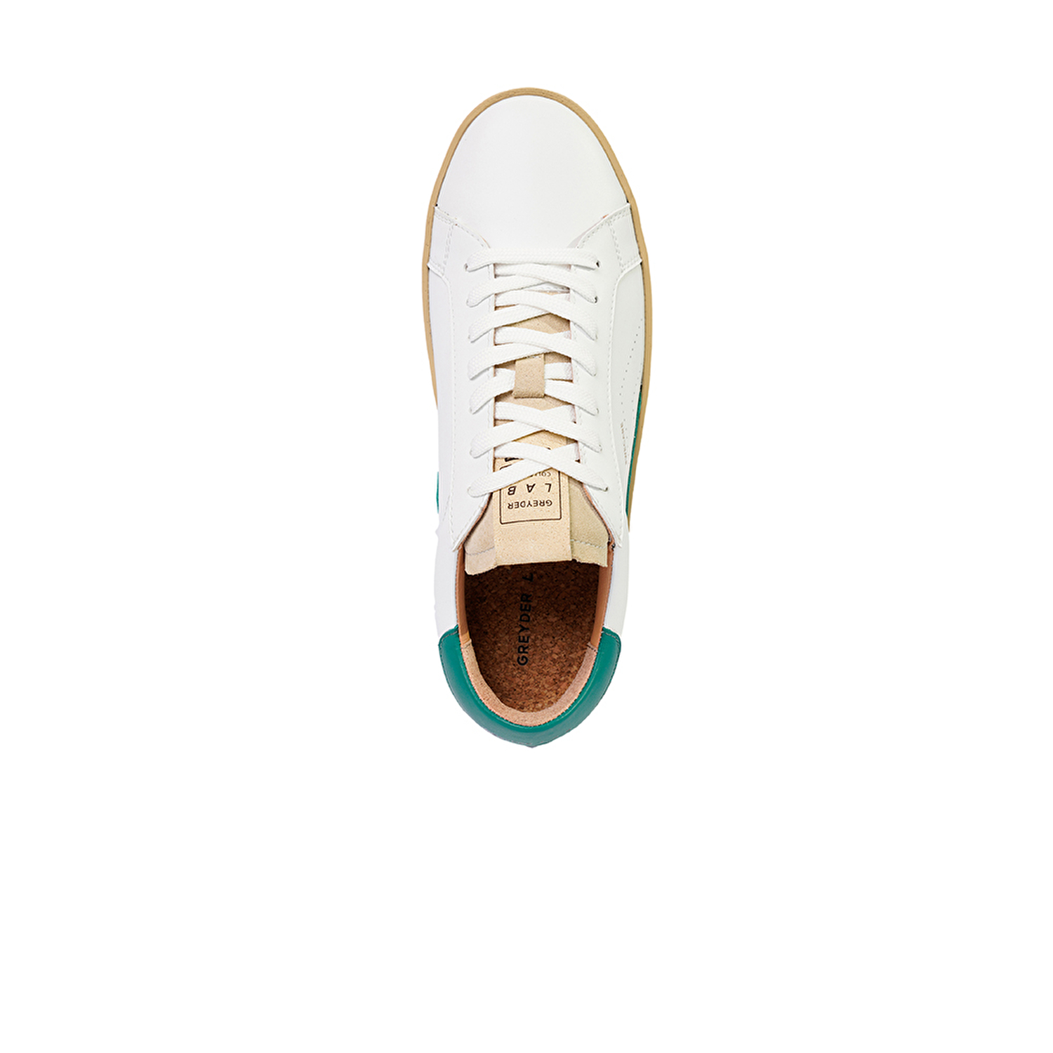 Erkek Beyaz Hakiki Deri Sneaker Ayakkabı 4Y1SA20181-4
