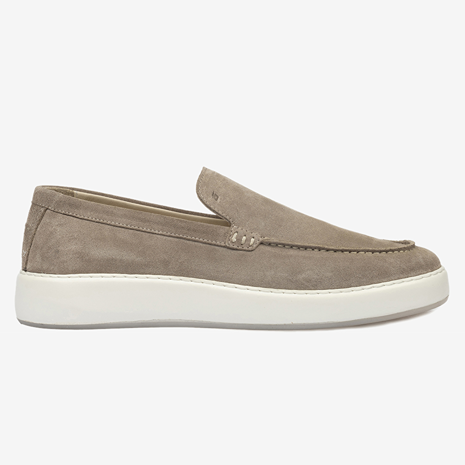 Erkek Vizon Hakiki Deri Loafer Ayakkabı 4Y1UA64565-3