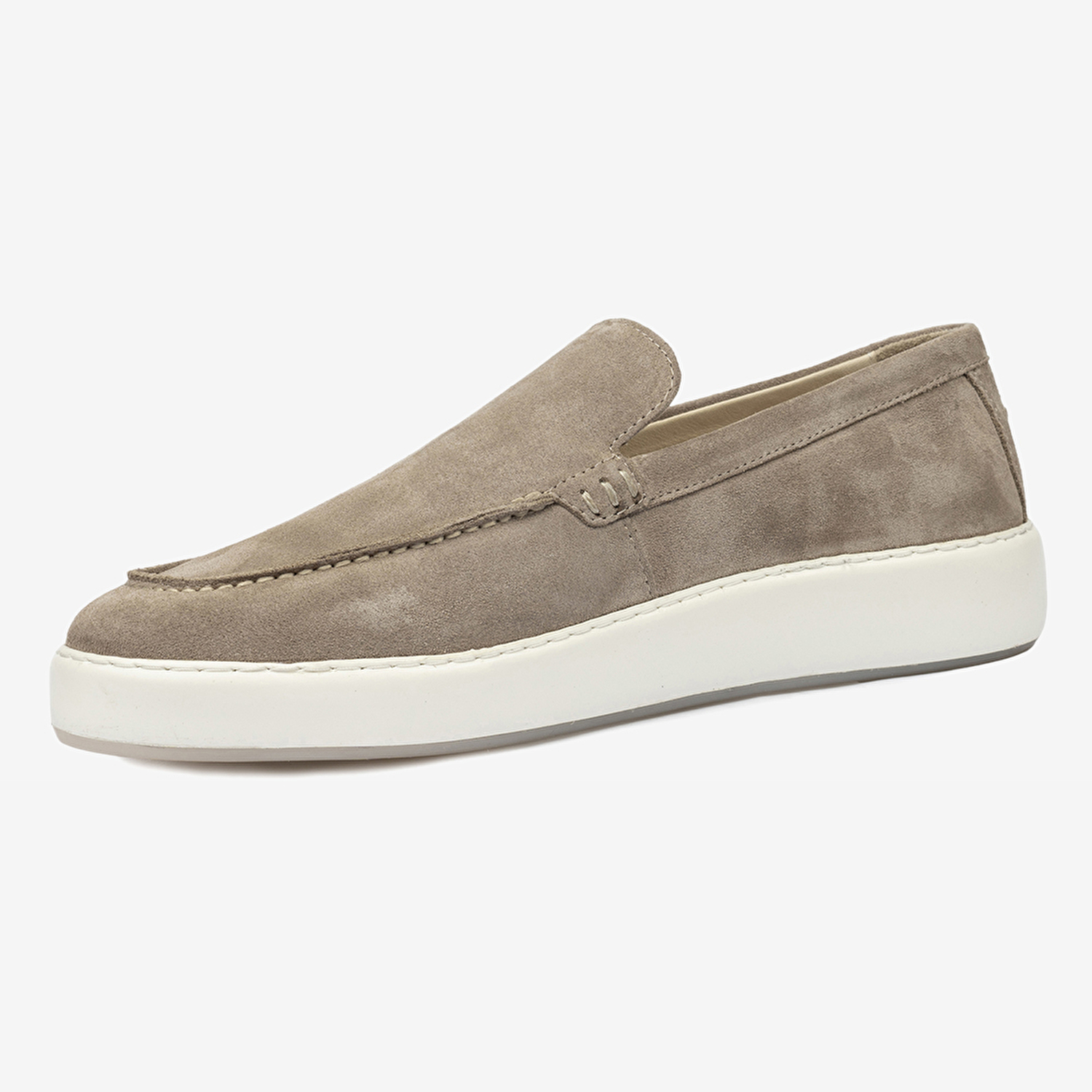 Erkek Vizon Hakiki Deri Loafer Ayakkabı 4Y1UA64565-4