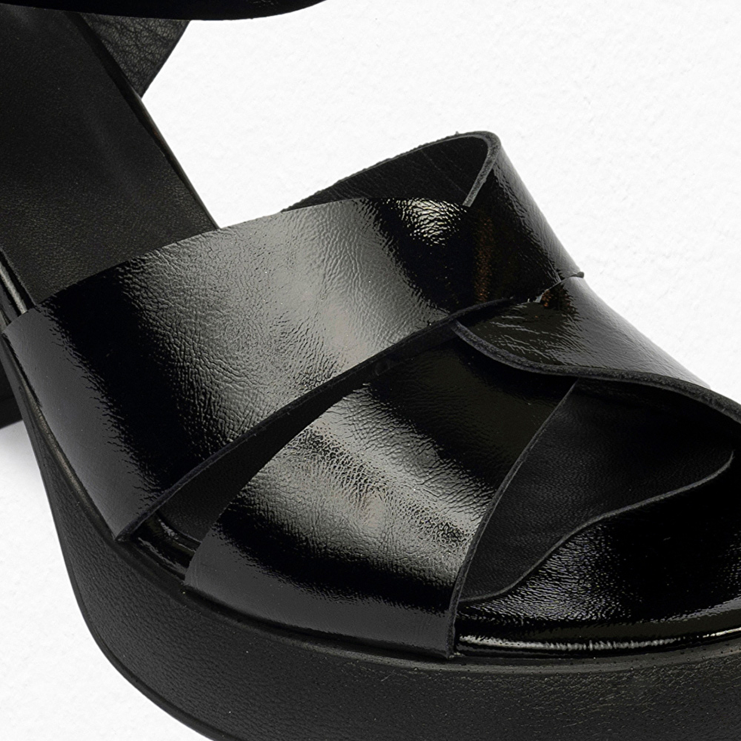 Kadın Siyah Hakiki Deri Sandalet 4Y2AS59046-5