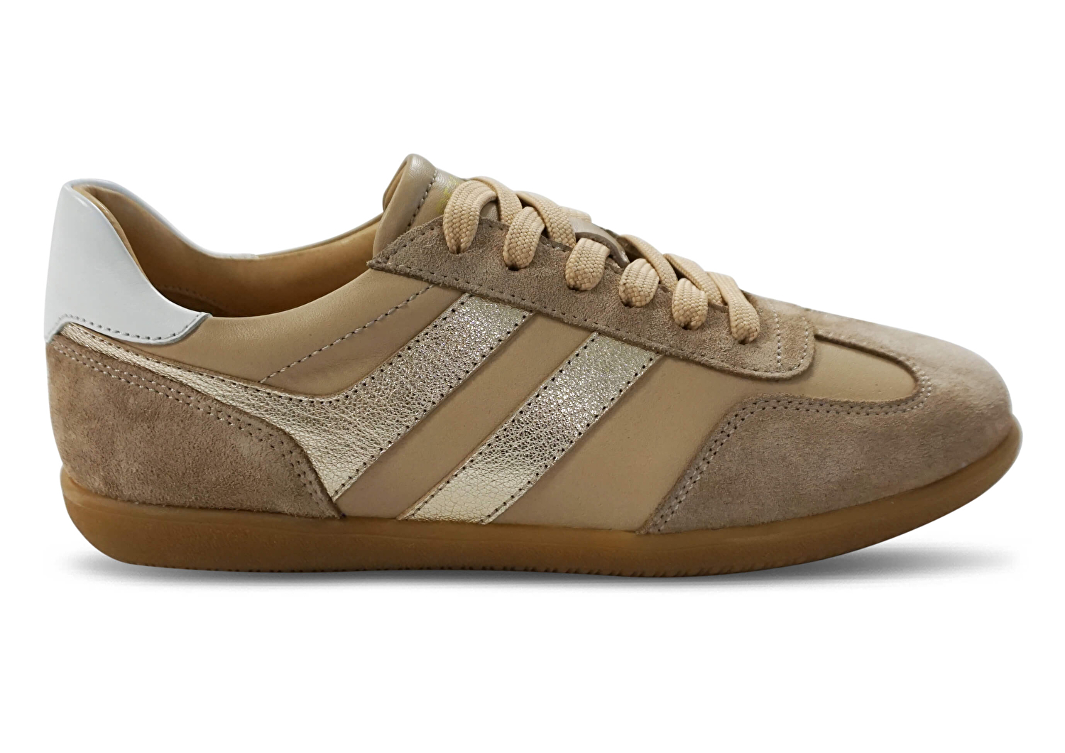 Kadın Nude Süet Hakiki Deri Sneaker Ayakkabı 4Y2CA59180-1