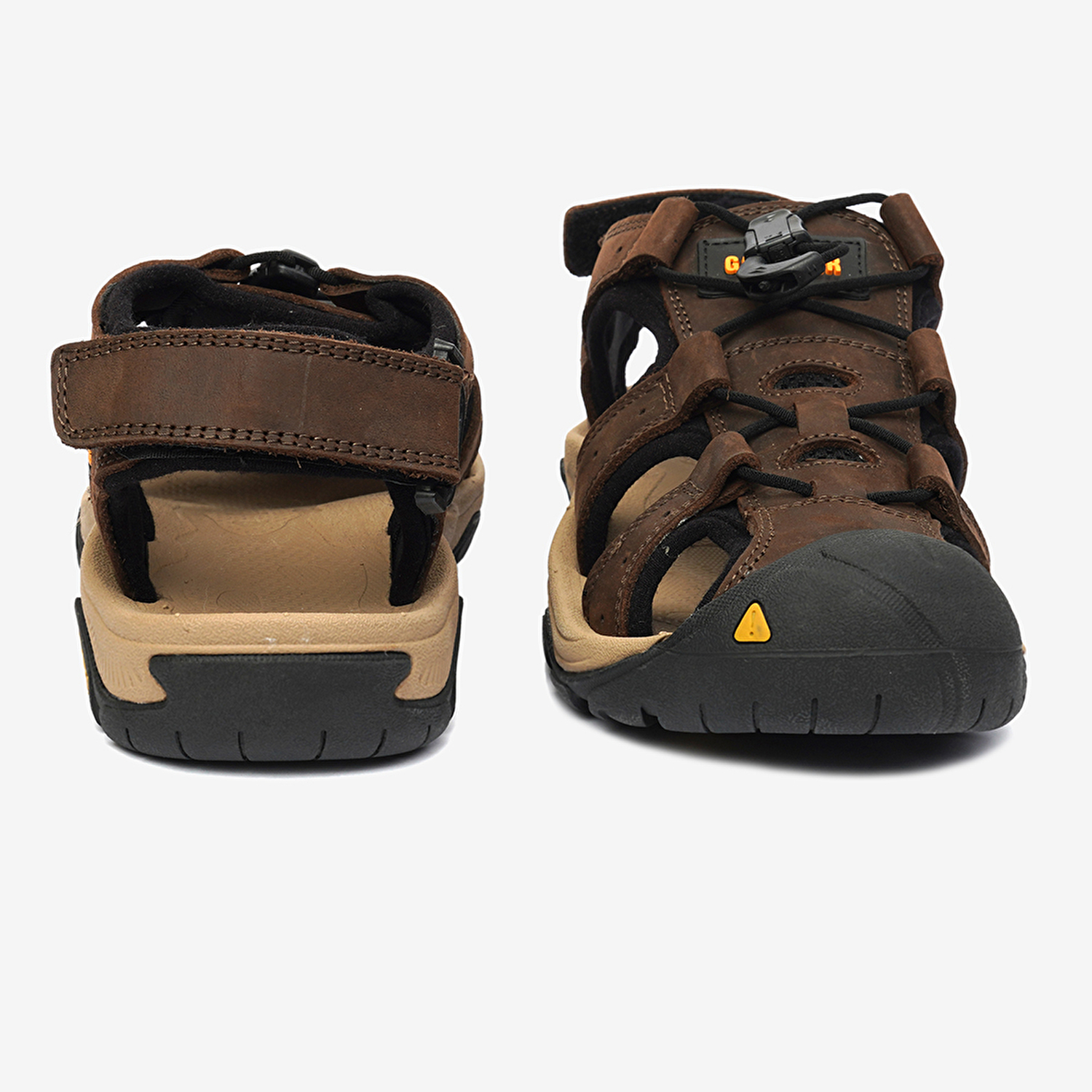 Kadın Kahverengi Hakiki Deri Sandalet 4Y2CS30641-7