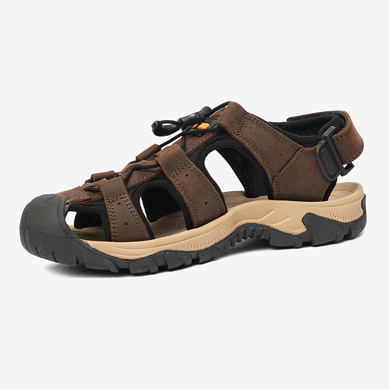 Kadın Kahverengi Hakiki Deri Sandalet 4Y2CS30641-3
